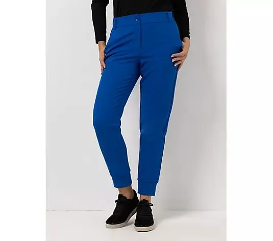 KILIAN KERNER SENSES Hose, knöchellang Teil-Elastikbund Eingrifftaschen konischer Beinverlauf