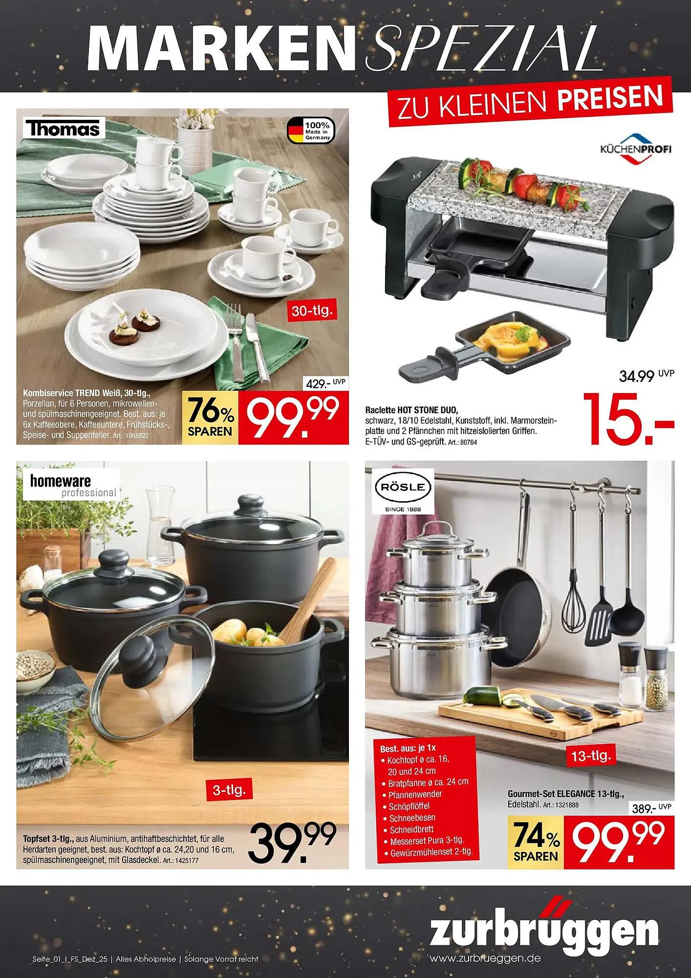 Zurbrüggen Prospekt - 1