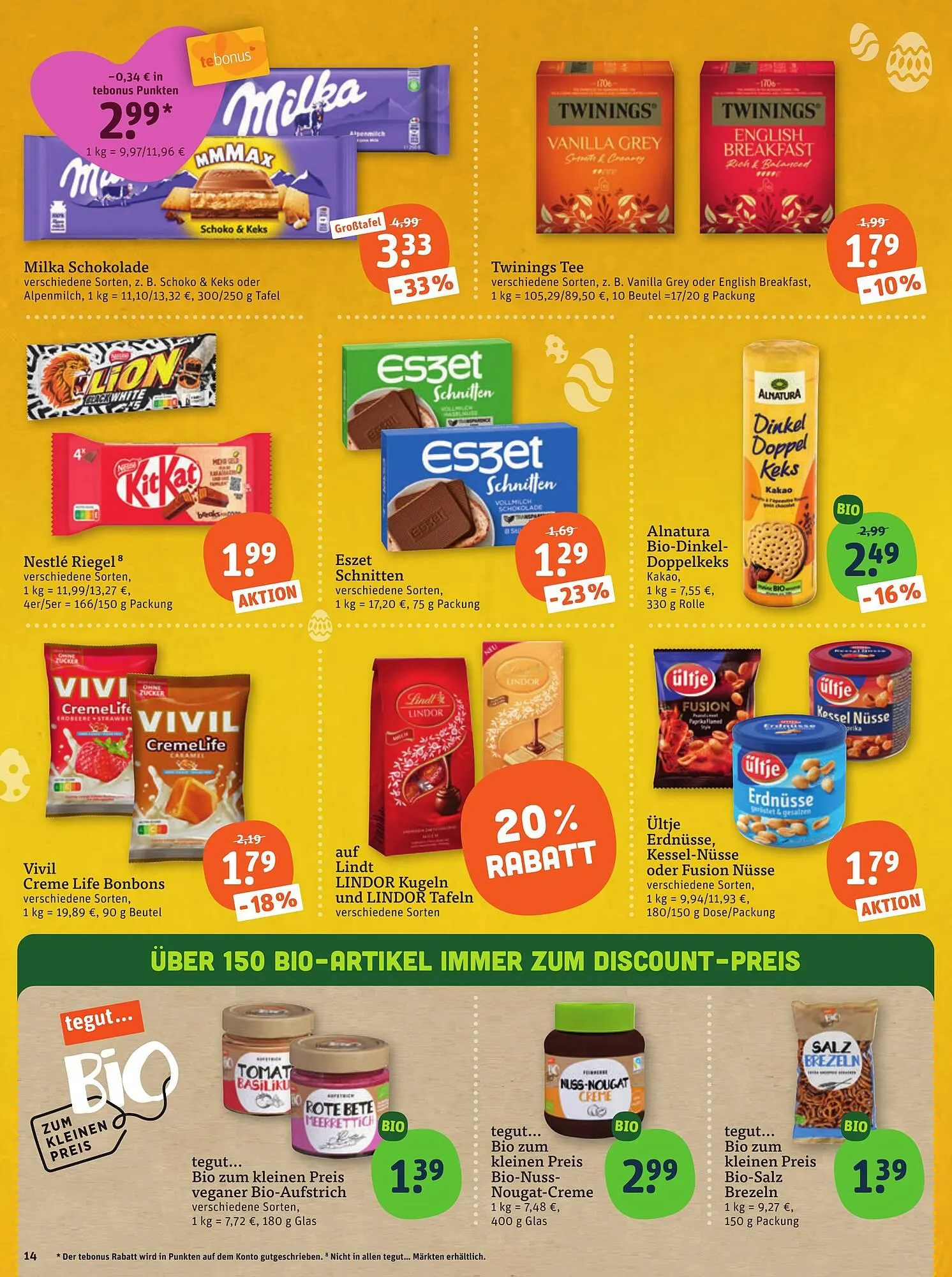 Tegut Prospekt von 27. März bis 28. März 2026 - Prospekt seite 16