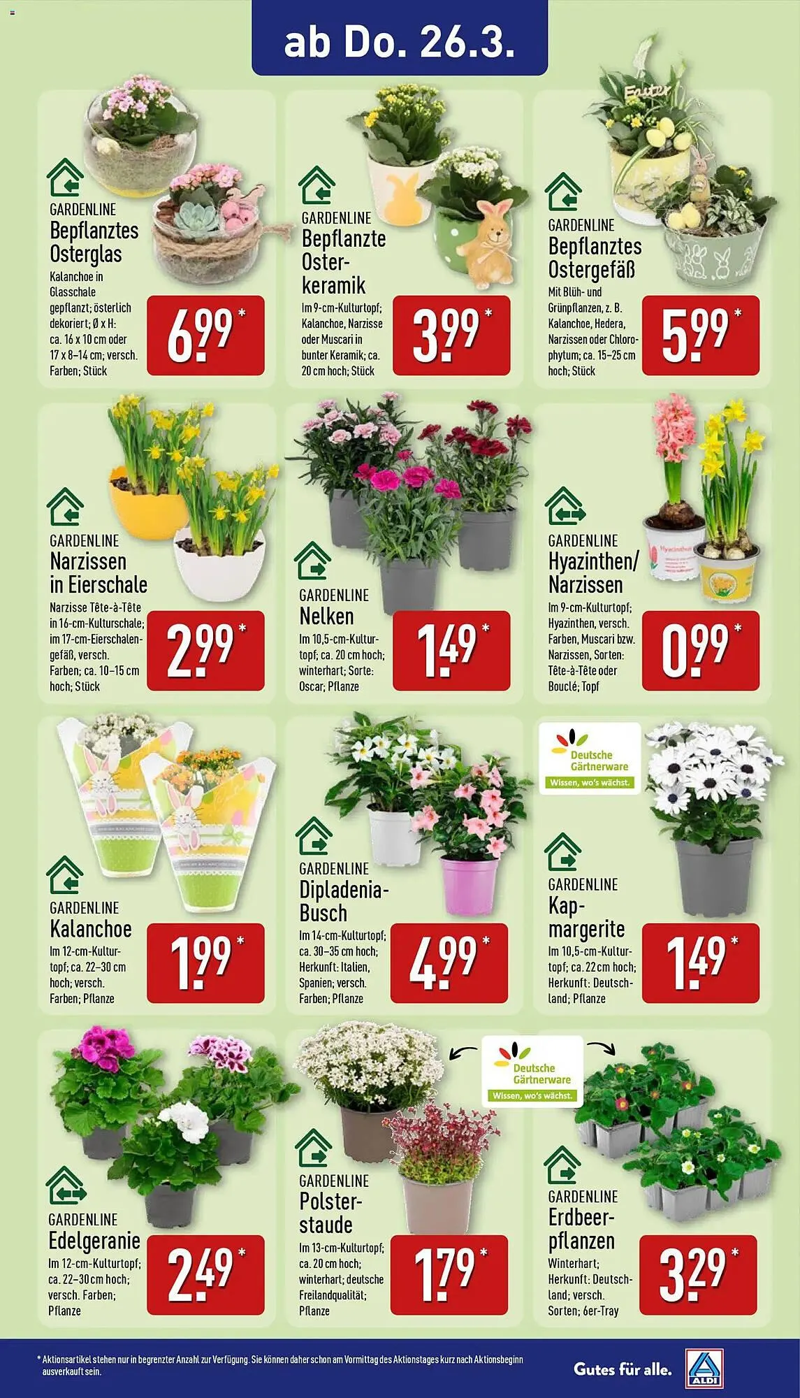 Aldi Nord Prospekt von 23. März bis 28. März 2026 - Prospekt seite 12