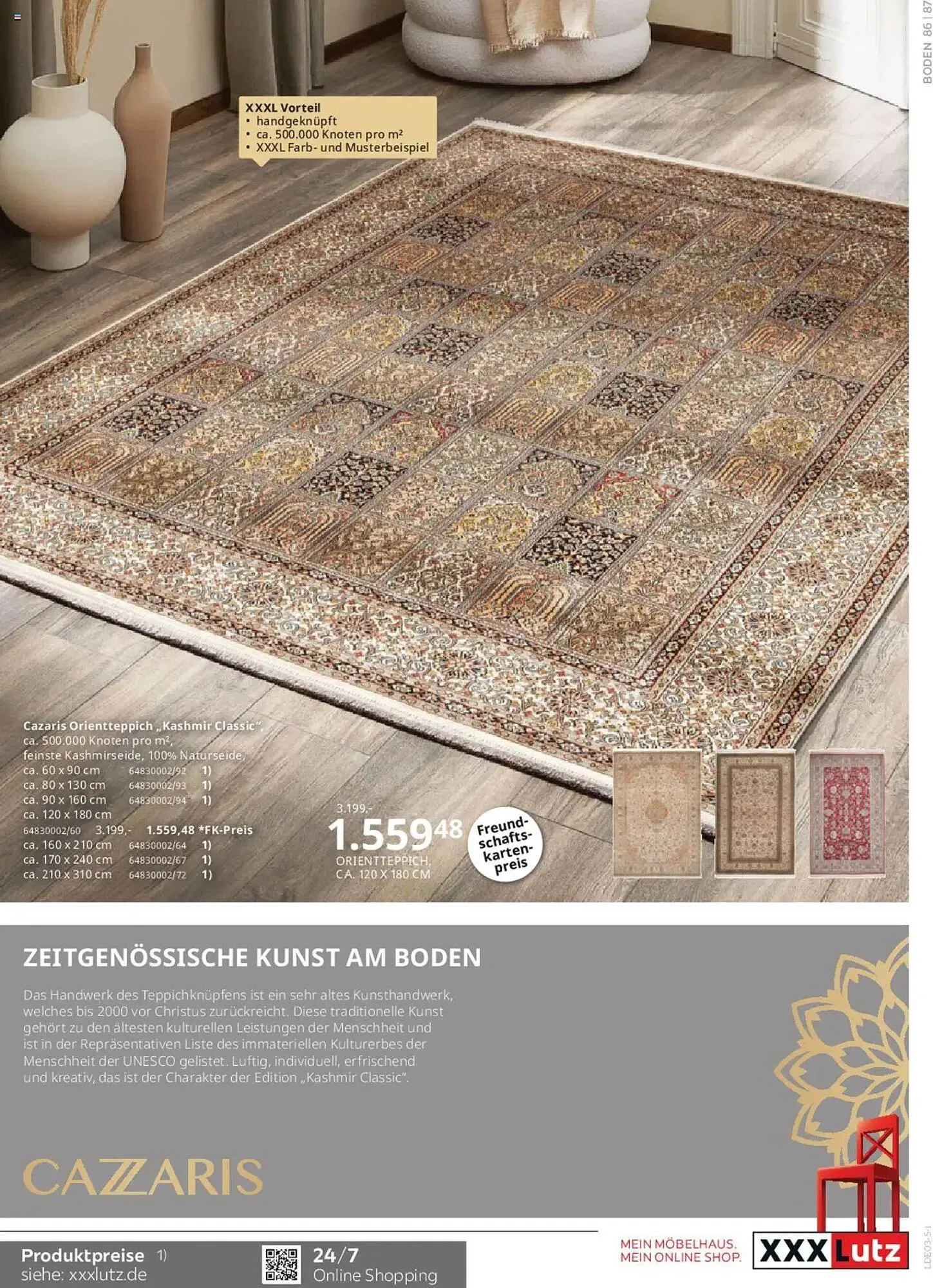 XXXLutz Prospekt von 1. März bis 30. Juni 2025 - Prospekt seite 87