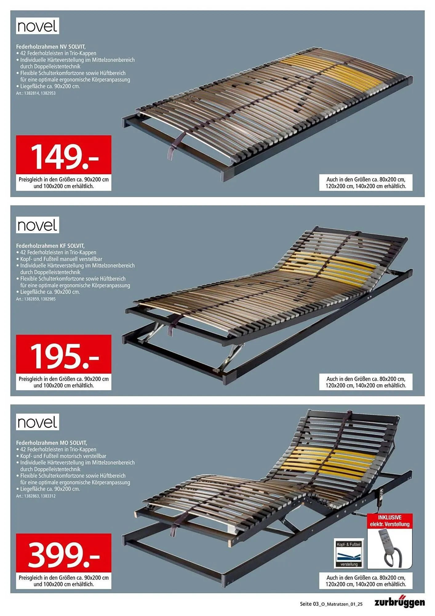 Zurbrüggen Prospekt von 29. Mai bis 4. Juni 2025 - Prospekt seite 3