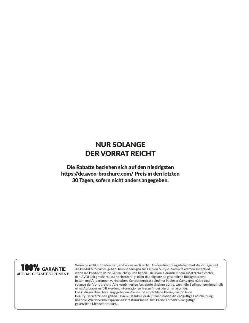 Avon Aktueller Prospekt von 4. Juni bis 18. Juni 2025 - Prospekt seite 17