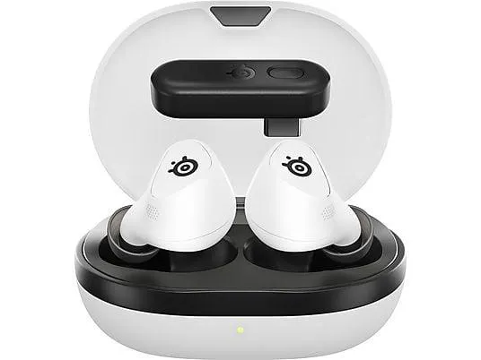 STEELSERIES Arctis Gamebuds, In-ear Kopfhörer Bluetooth Weiß