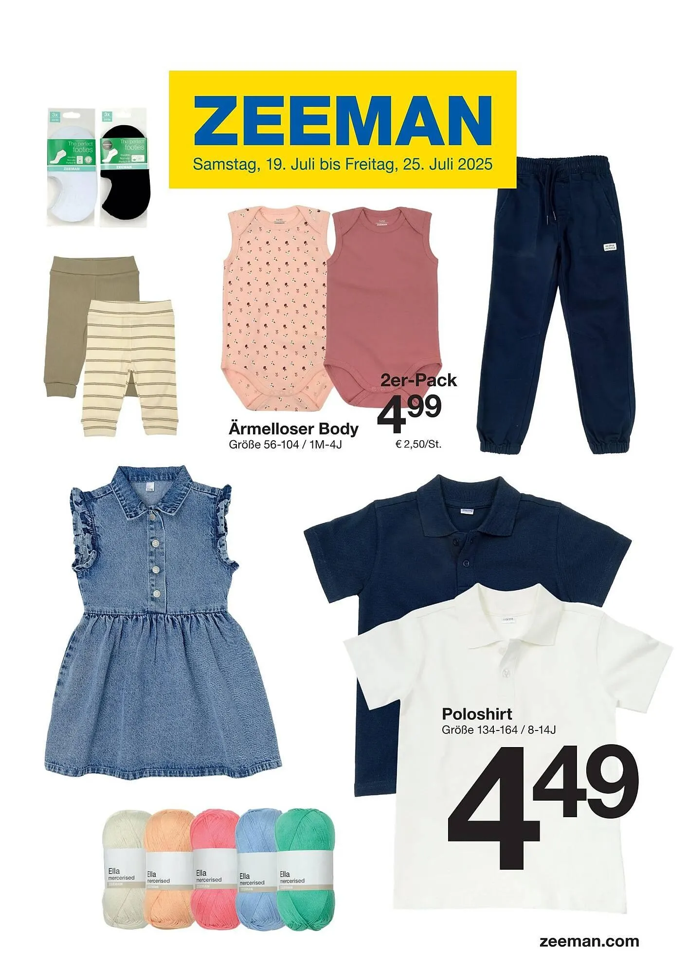 Zeeman Prospekt von 19. Juli bis 26. Juli 2025 - Prospekt seite 1