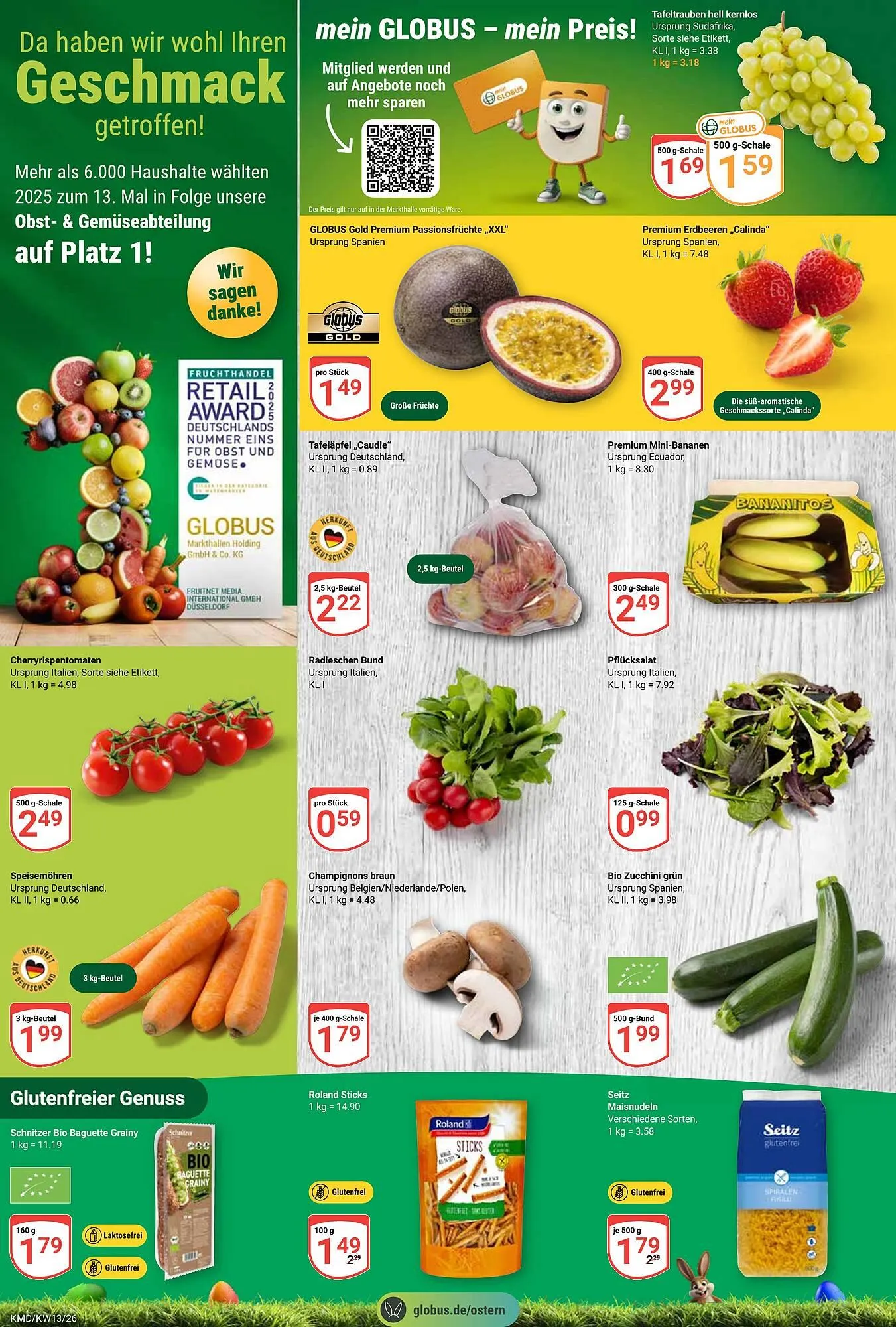 Globus Prospekt von 23. März bis 28. März 2026 - Prospekt seite 6