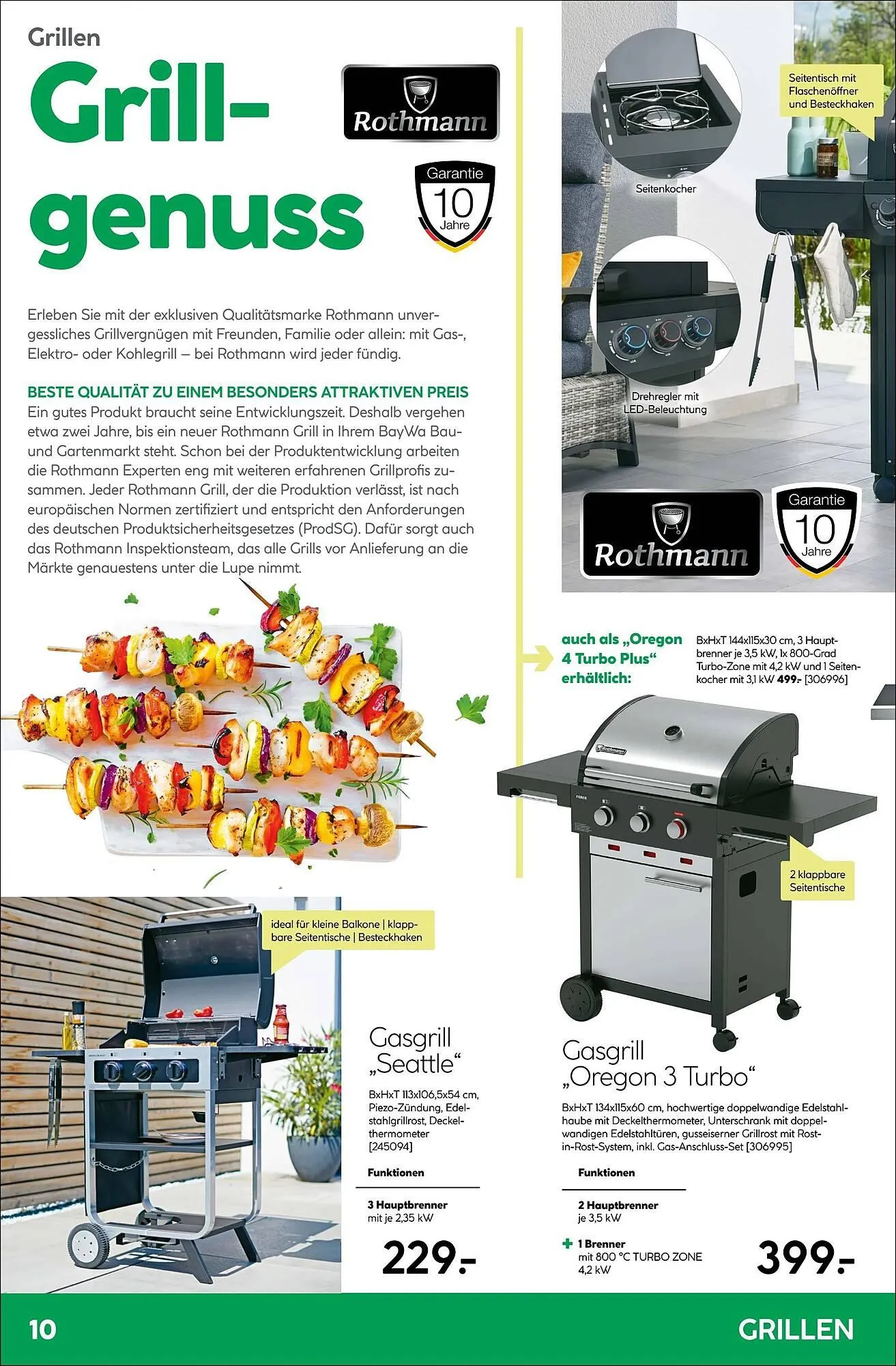 BayWa Prospekt von 31. März bis 6. April 2025 - Prospekt seite 10