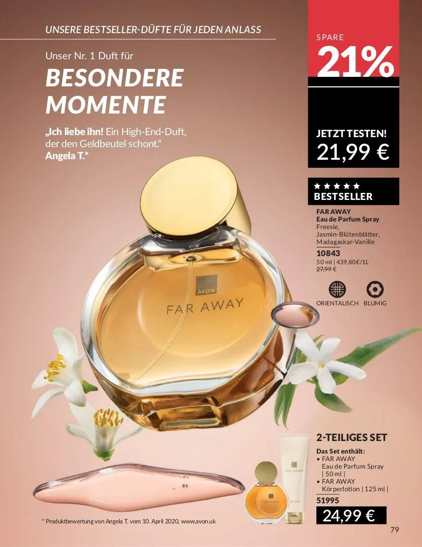 Avon Aktueller Prospekt von 7. Mai bis 21. Mai 2025 - Prospekt seite 79