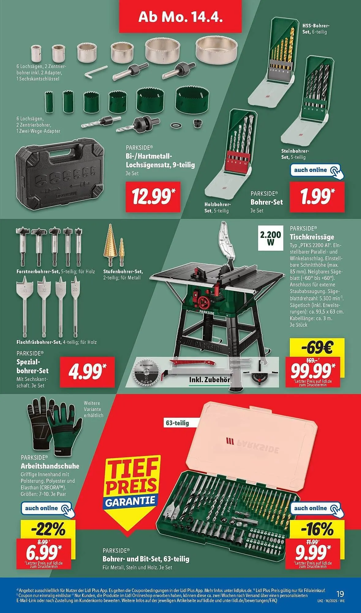 Lidl Prospekt von 14. April bis 19. April 2025 - Prospekt seite 3