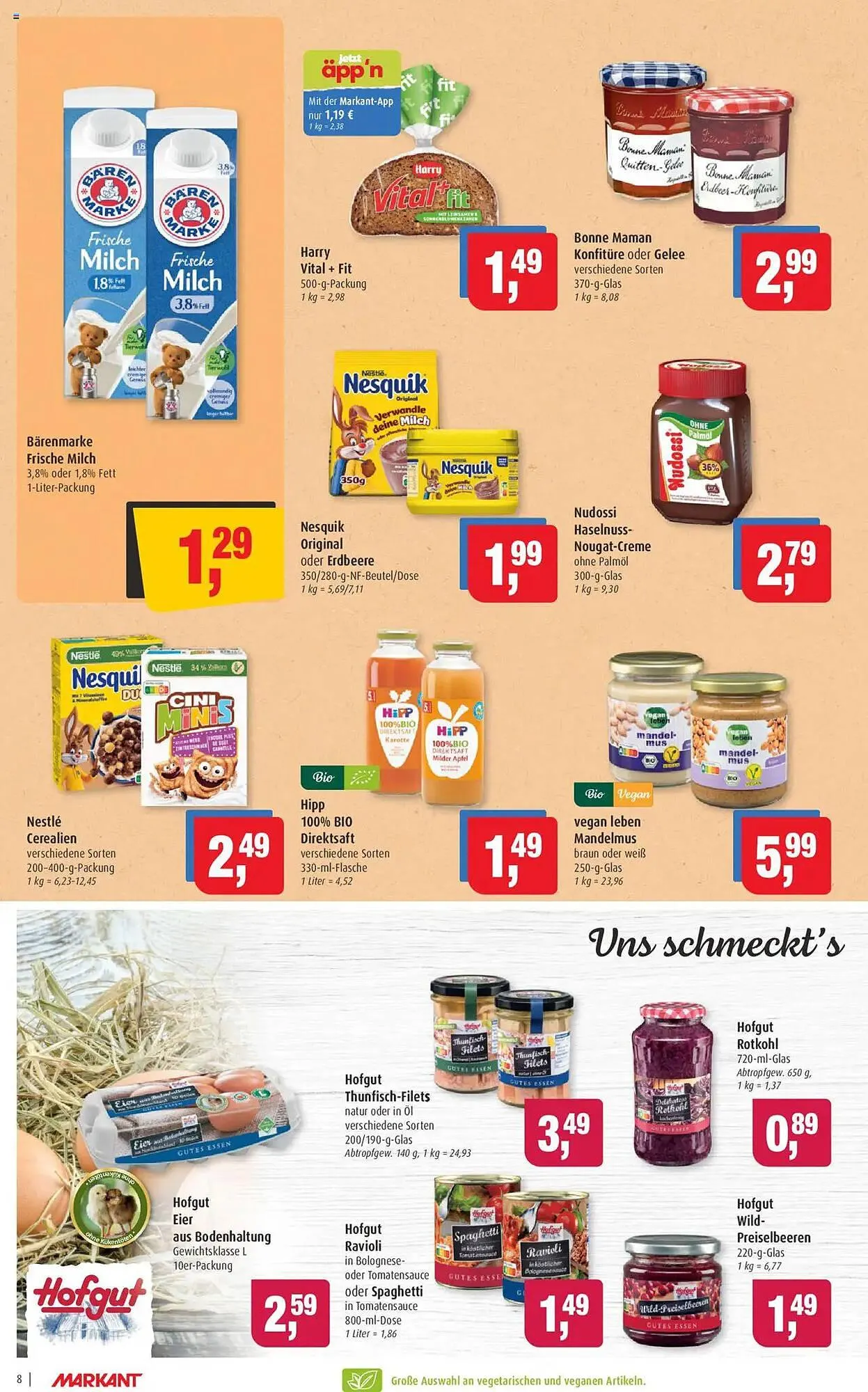 Markant Prospekt von 7. April bis 12. April 2025 - Prospekt seite 8