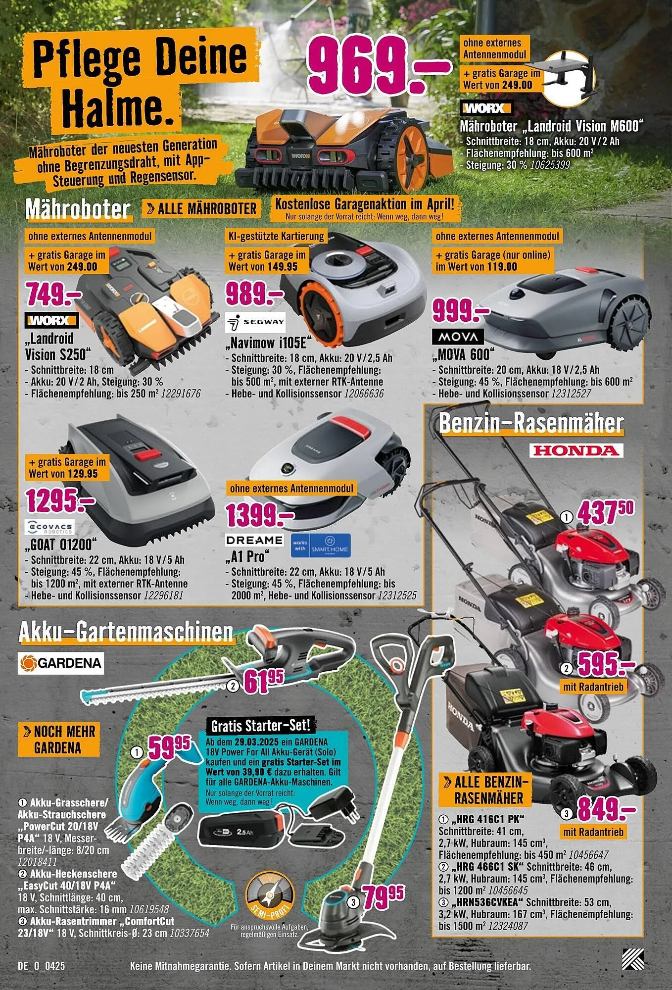 Hornbach Prospekt von 9. April bis 6. Mai 2025 - Prospekt seite 6
