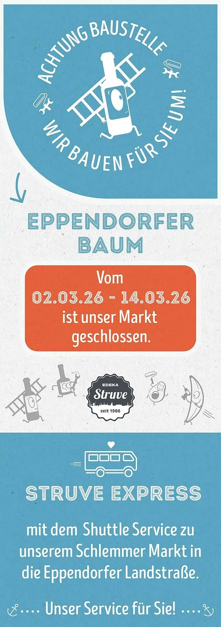 Edeka Struve Prospekt von 2. März bis 14. März 2026 - Prospekt seite 1