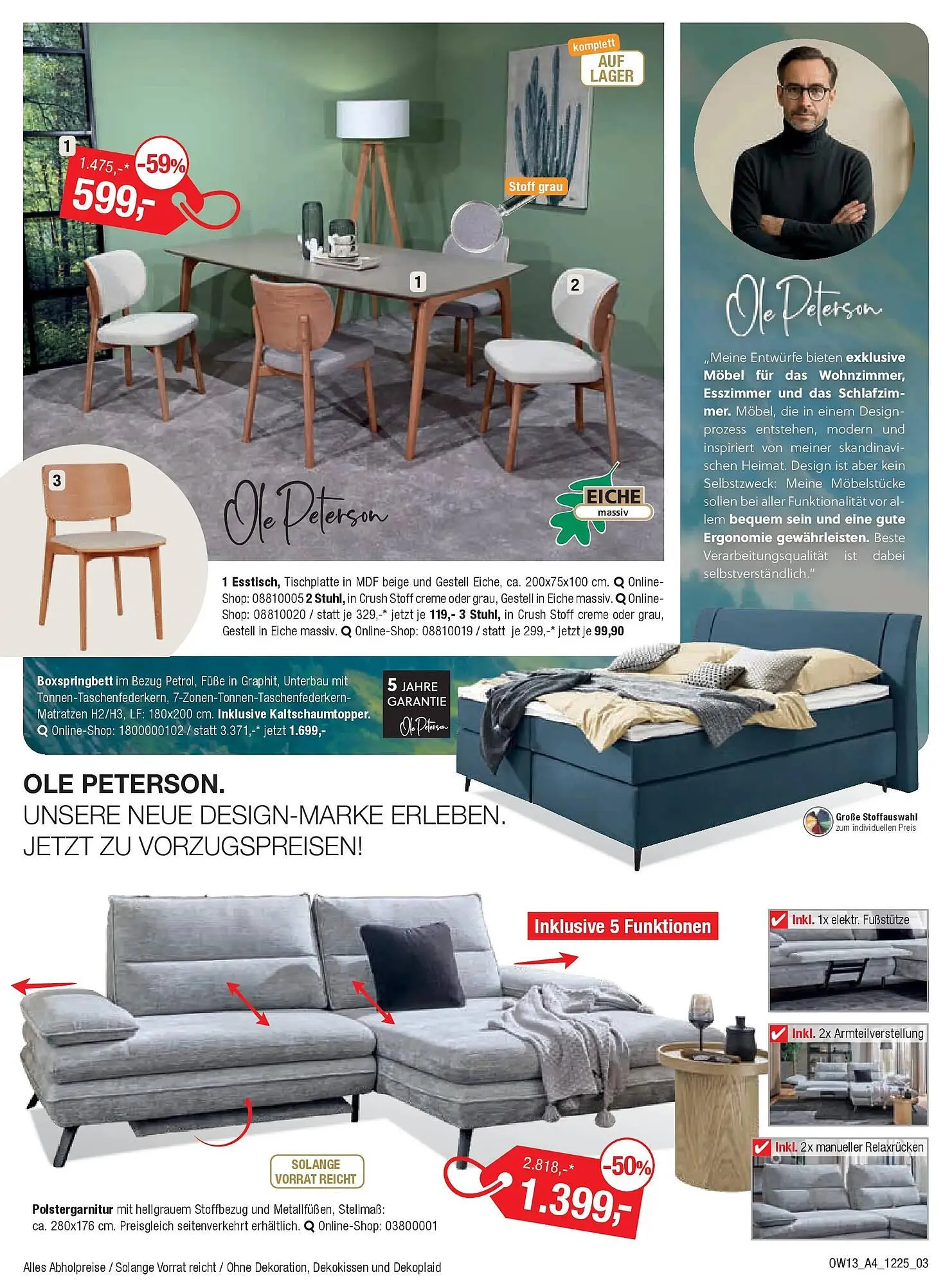 Opti Wohnwelt Prospekt von 18. Dezember bis 10. Januar 2026 - Prospekt seite 3