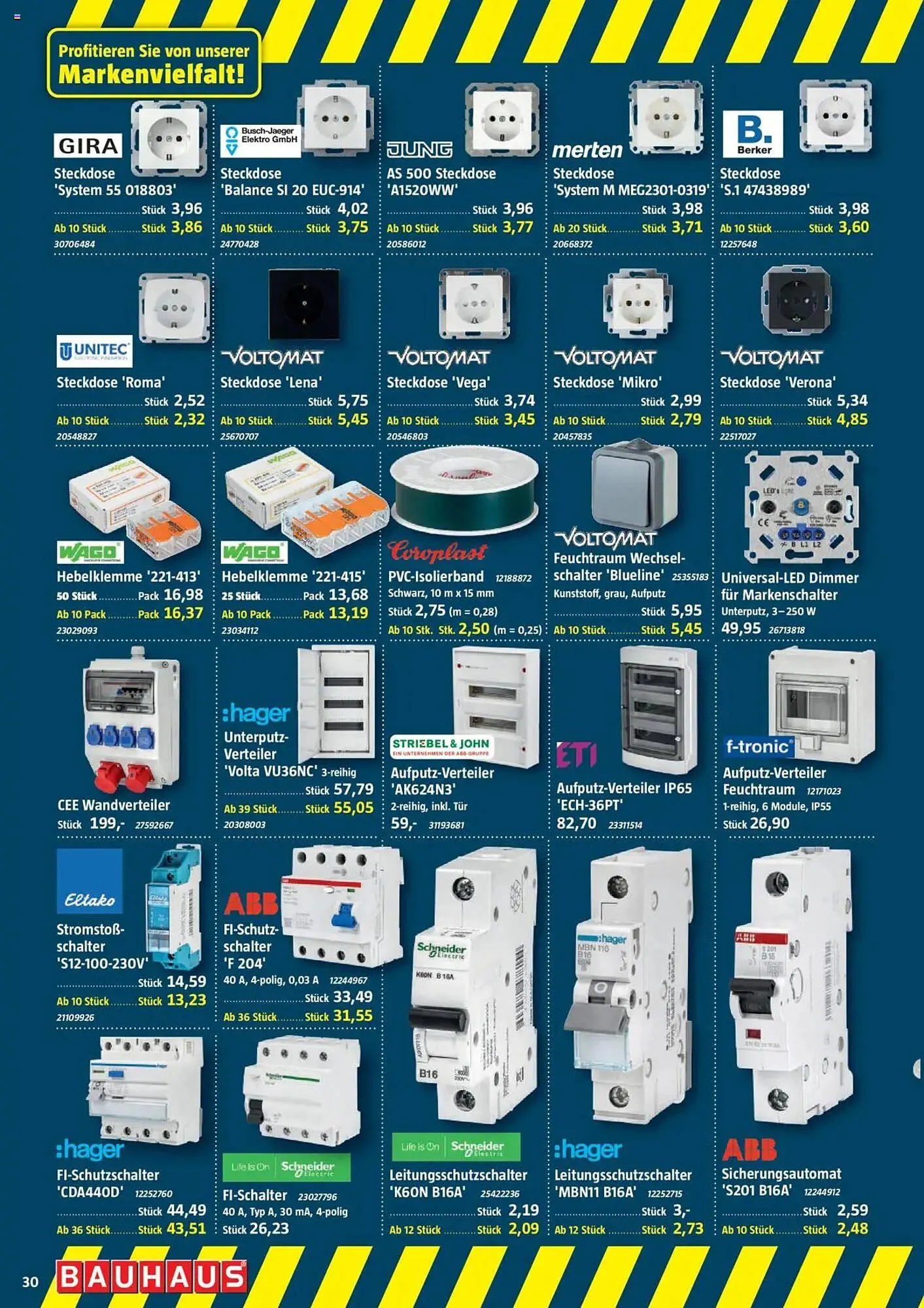 Bauhaus Prospekt von 4. Oktober bis 1. November 2025 - Prospekt seite 30