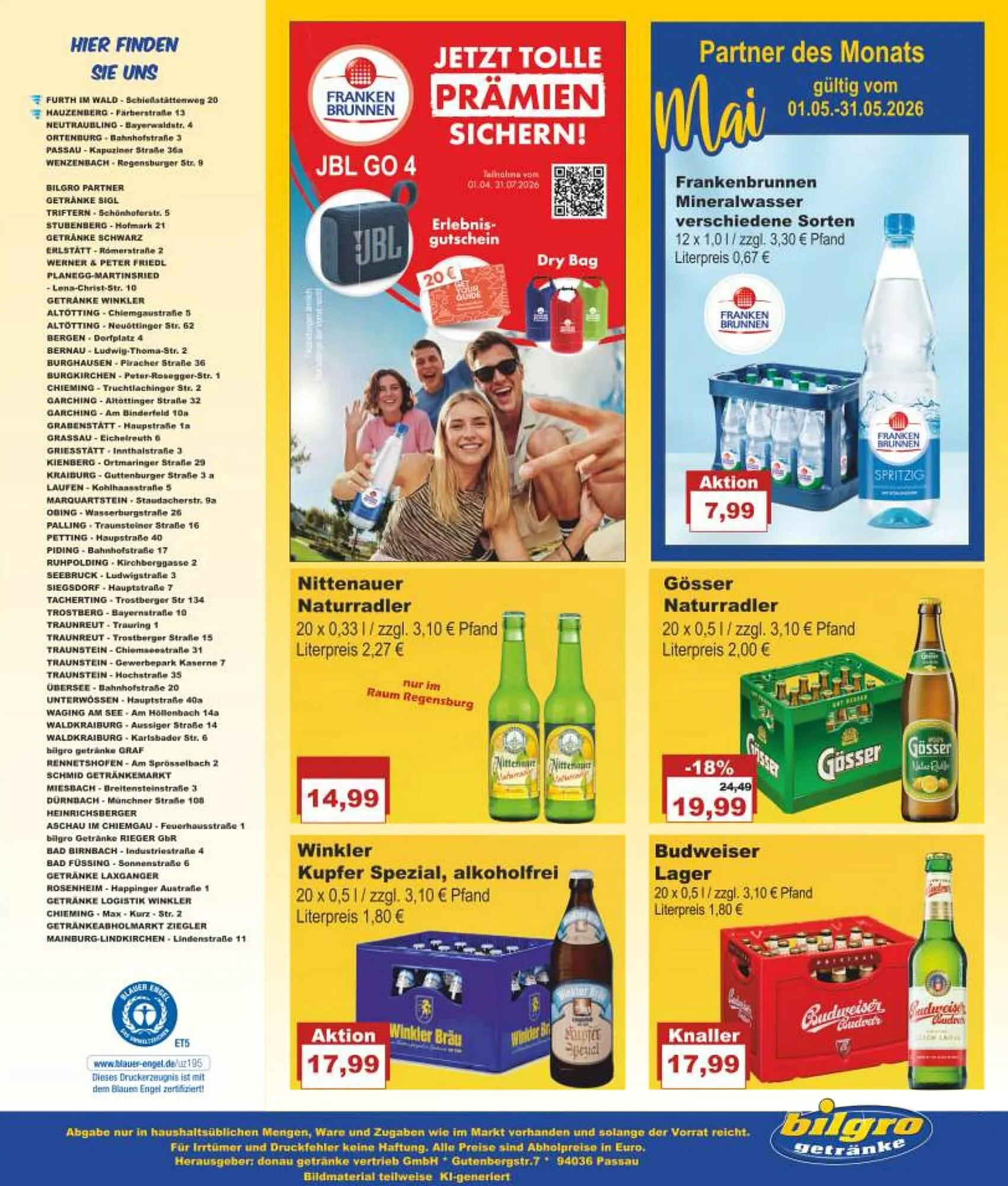 Bilgro Prospekt von 11. Mai bis 23. Mai 2026 - Prospekt seite 8