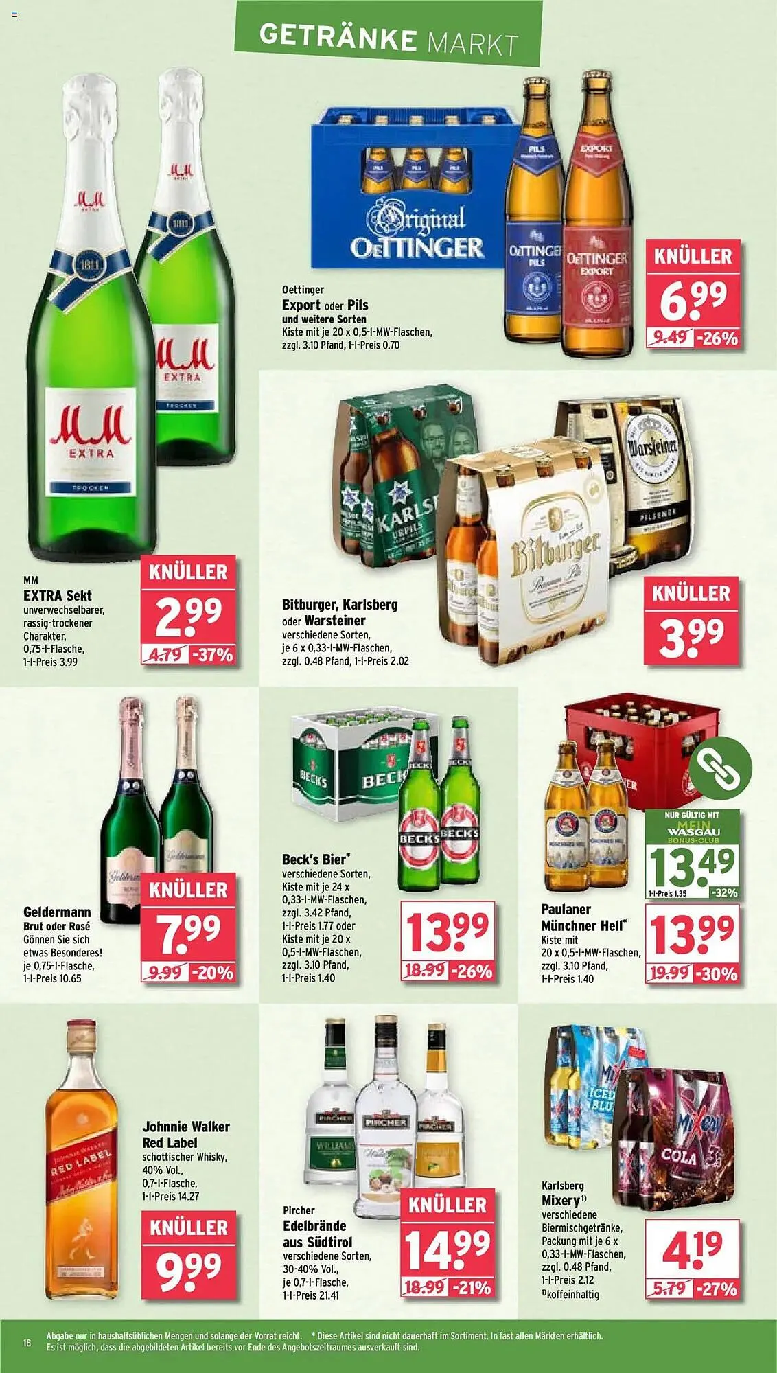 Wasgau Prospekt von 7. April bis 12. April 2025 - Prospekt seite 18