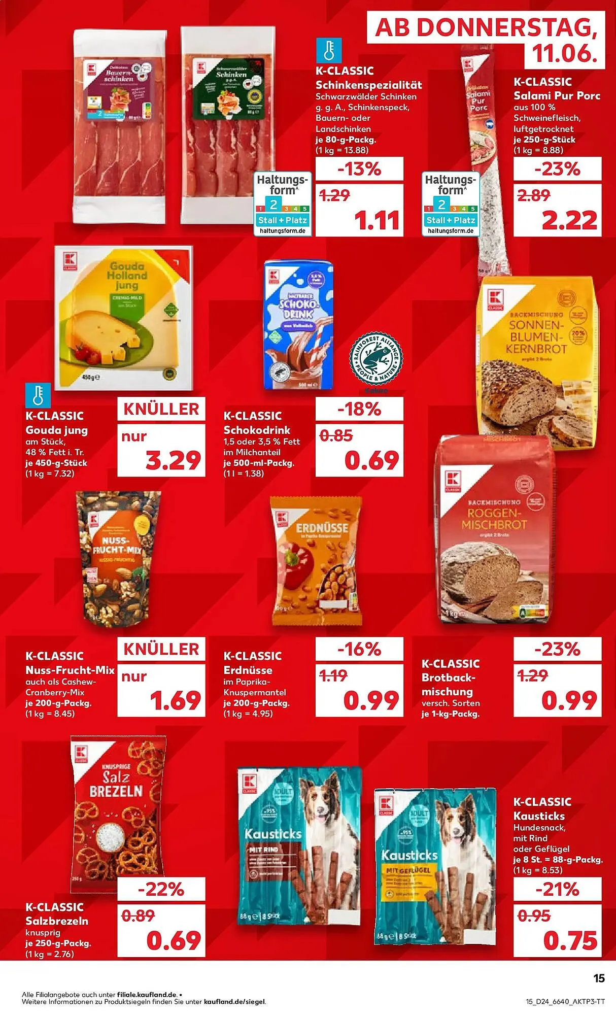 Kaufland Prospekt von 11. Juni bis 17. Juni 2026 - Prospekt seite 15