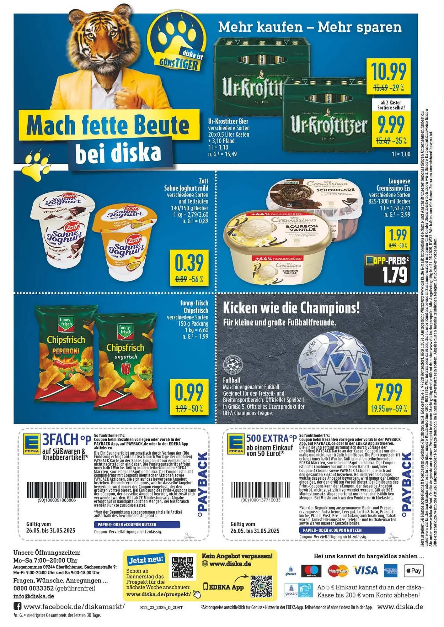 diska Prospekt von 26. Mai bis 31. Mai 2025 - Prospekt seite 12