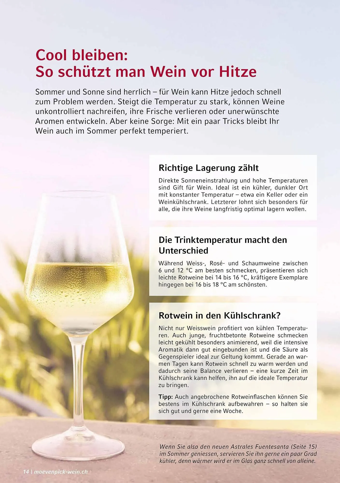 Mövenpick Wein Prospekt von 14. Mai bis 24. Mai 2025 - Prospekt seite 14