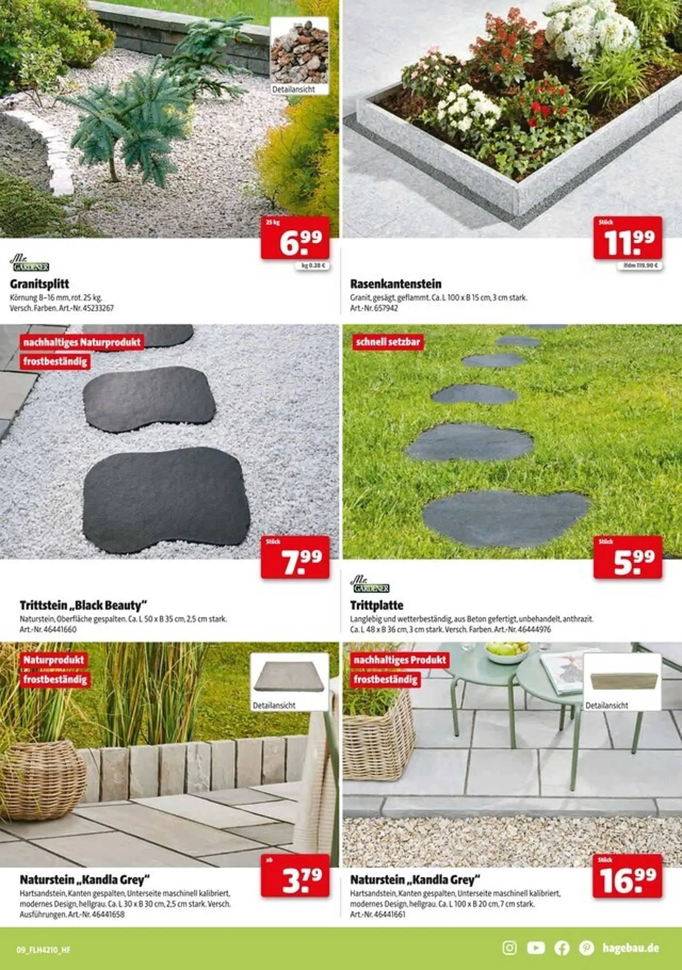 Hagebau Prospekt von 1. März bis 12. April 2025 - Prospekt seite 9