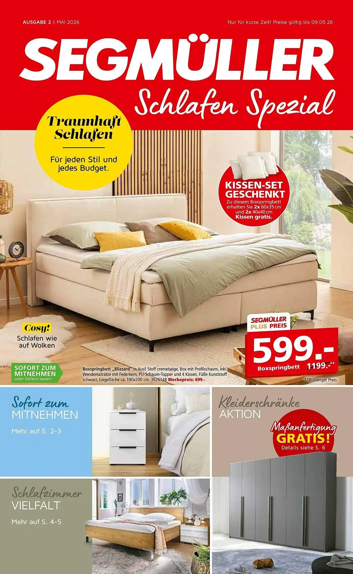 Segmüller Prospekt von 25. April bis 9. Mai 2026 - Prospekt seite 1