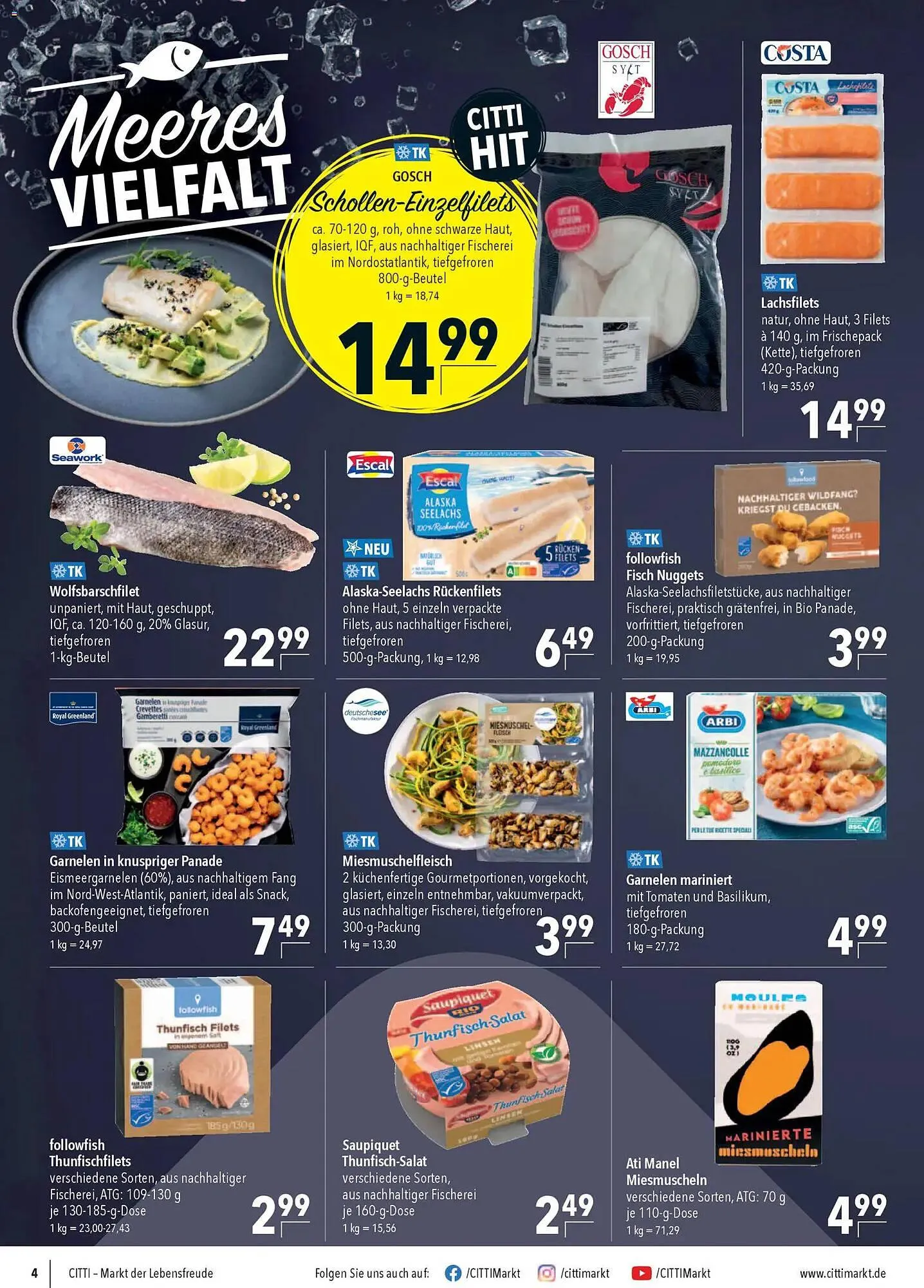 CITTI Markt Prospekt von 11. März bis 17. März 2026 - Prospekt seite 4