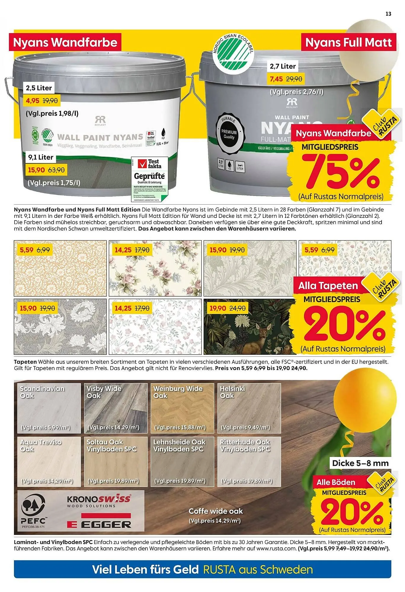 Rusta Prospekt von 11. April bis 17. April 2026 - Prospekt seite 13
