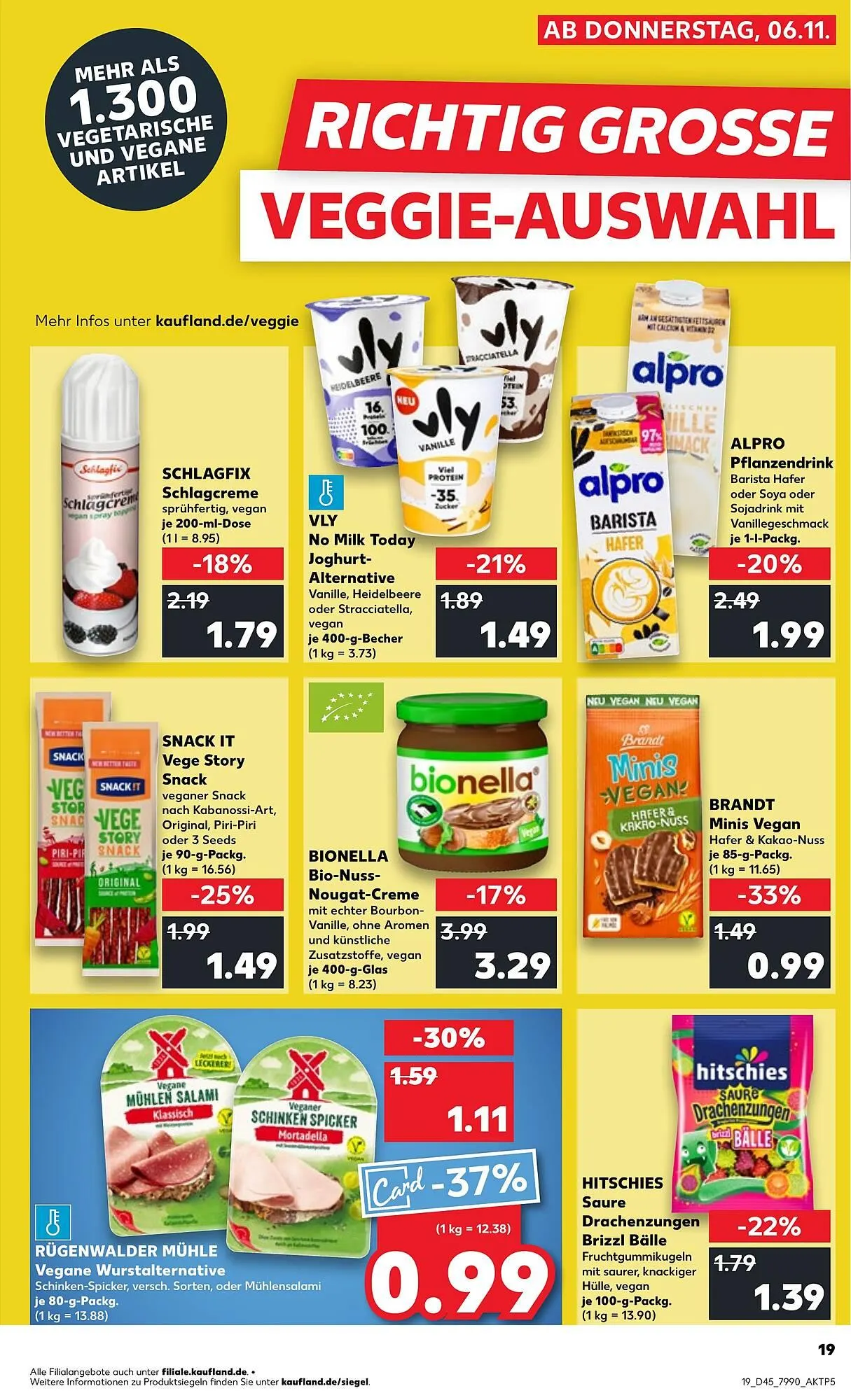 Kaufland Prospekt von 6. November bis 12. November 2025 - Prospekt seite 19