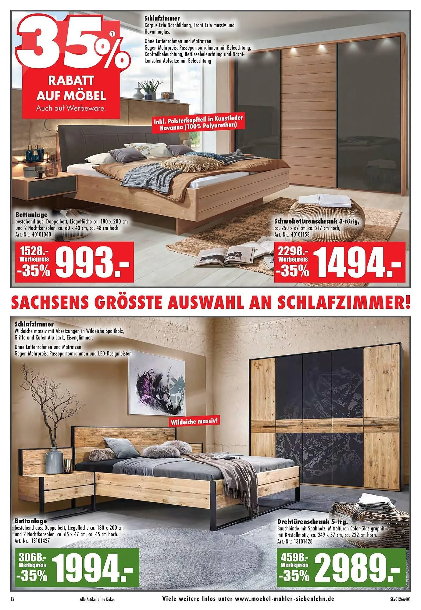 Möbel Mahler Katalog von 21. Januar bis 3. Februar 2026 - Prospekt seite 12