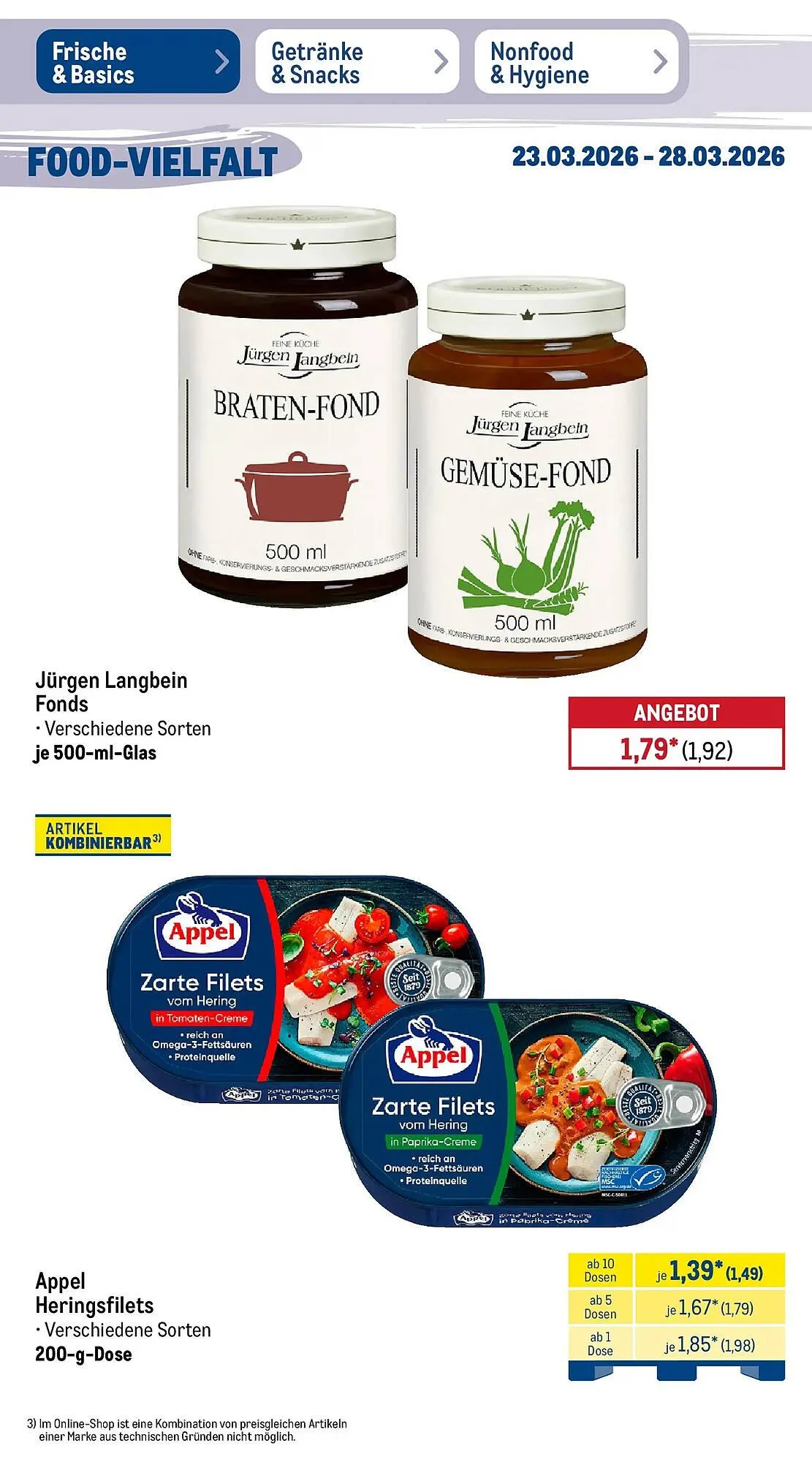 METRO Prospekt von 22. März bis 28. März 2026 - Prospekt seite 20