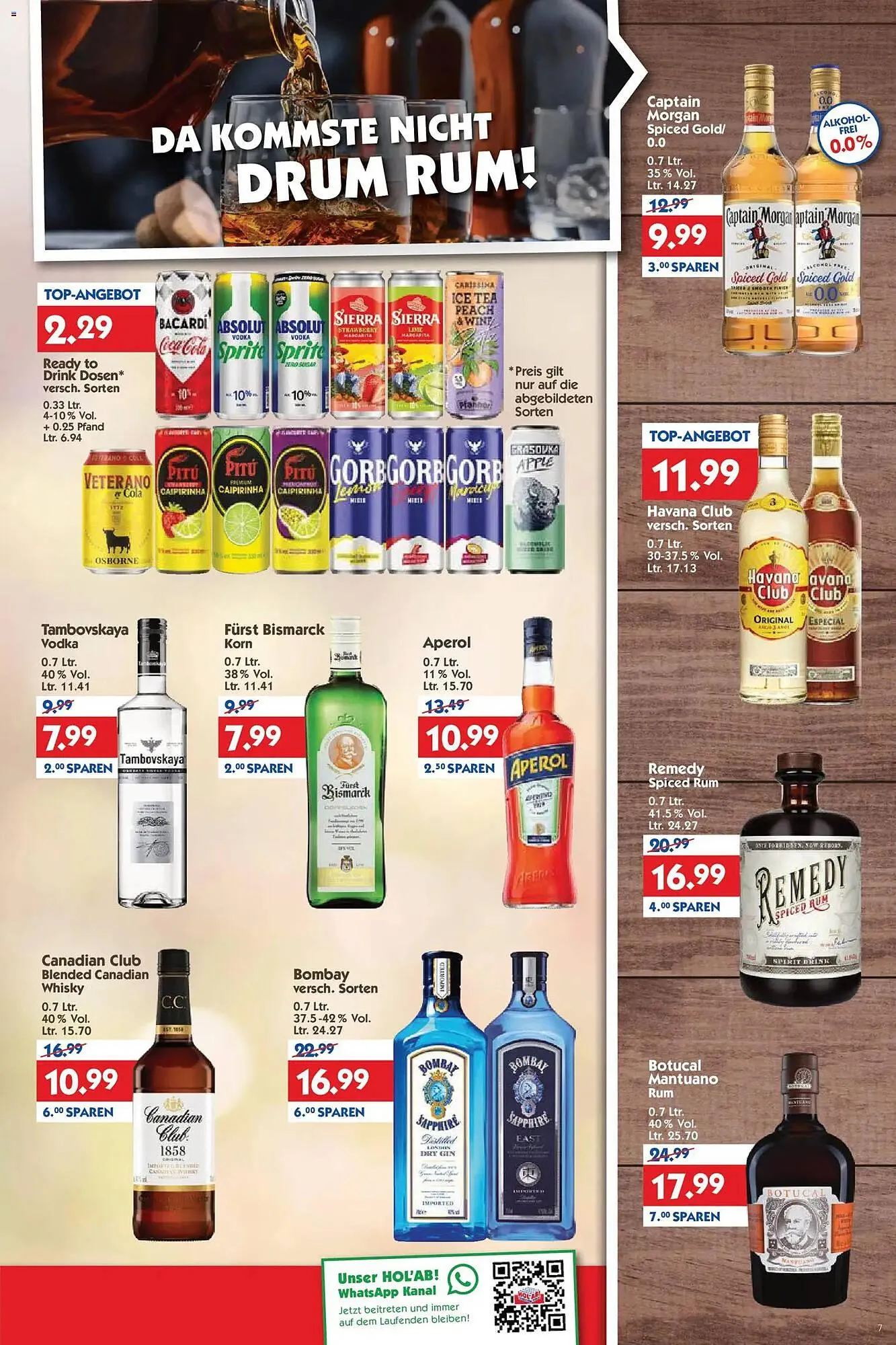 Hol'ab Getränkemarkt Prospekt von 2. März bis 7. März 2026 - Prospekt seite 7