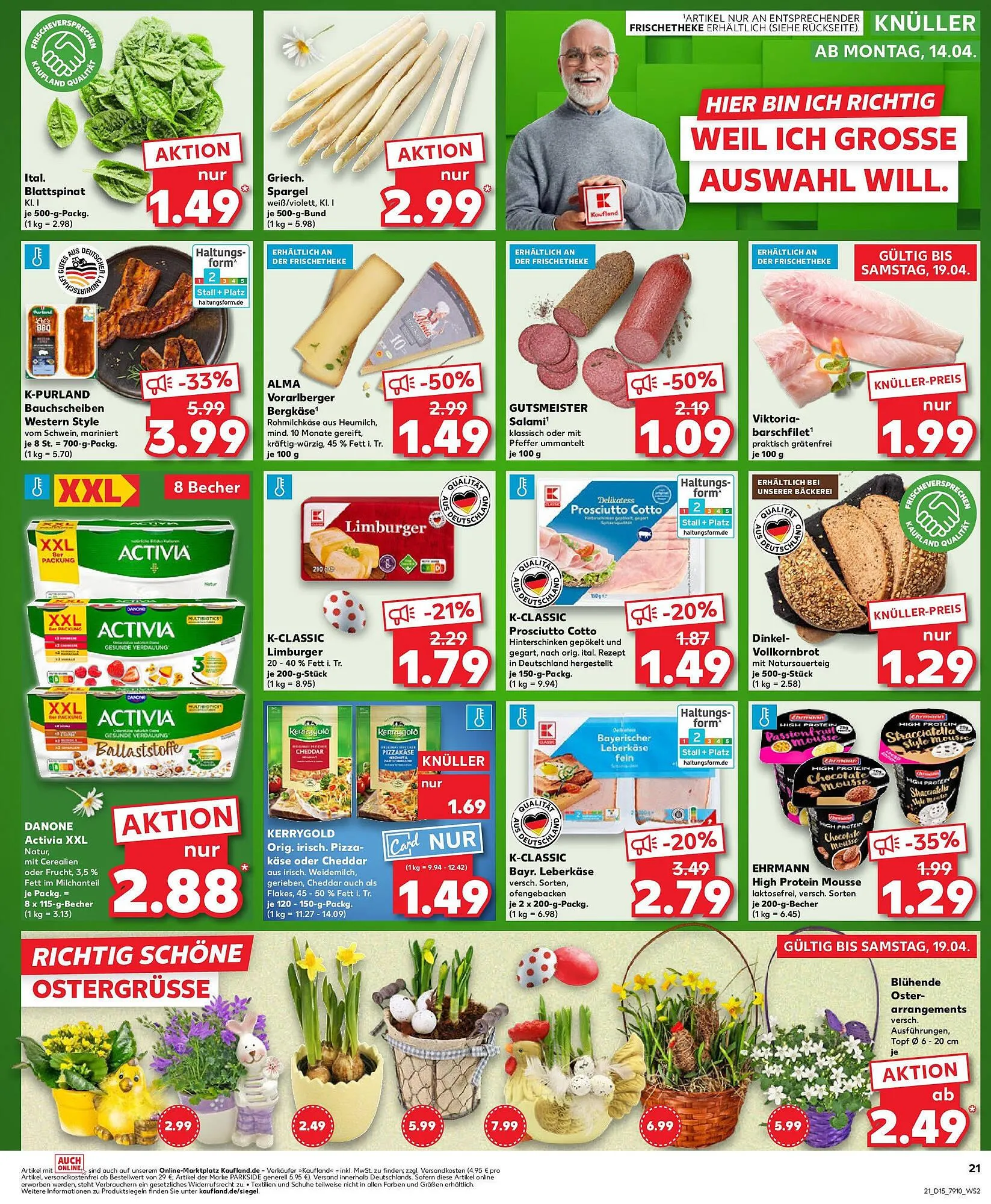 Kaufland Prospekt von 13. April bis 16. April 2025 - Prospekt seite 12
