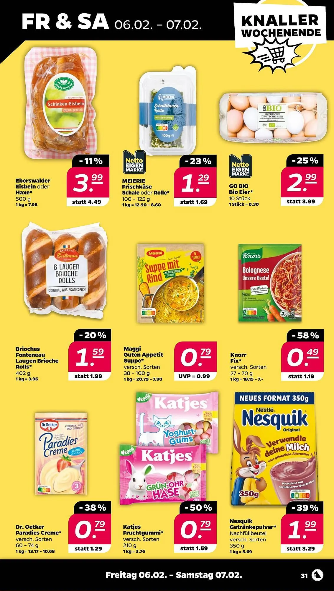NETTO Prospekt von 2. Februar bis 7. Februar 2026 - Prospekt seite 33