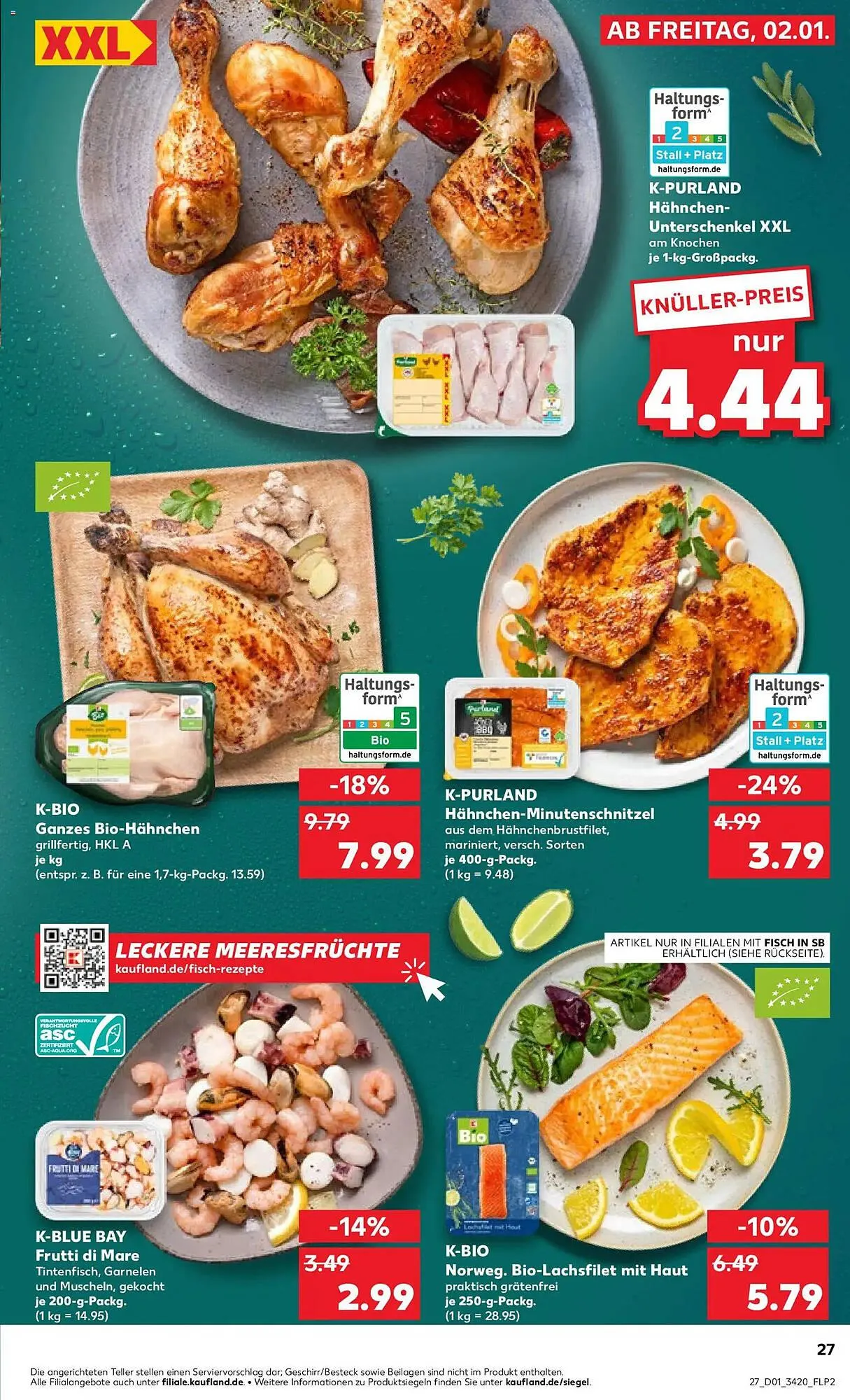 Kaufland Prospekt von 2. Januar bis 7. Januar 2026 - Prospekt seite 27