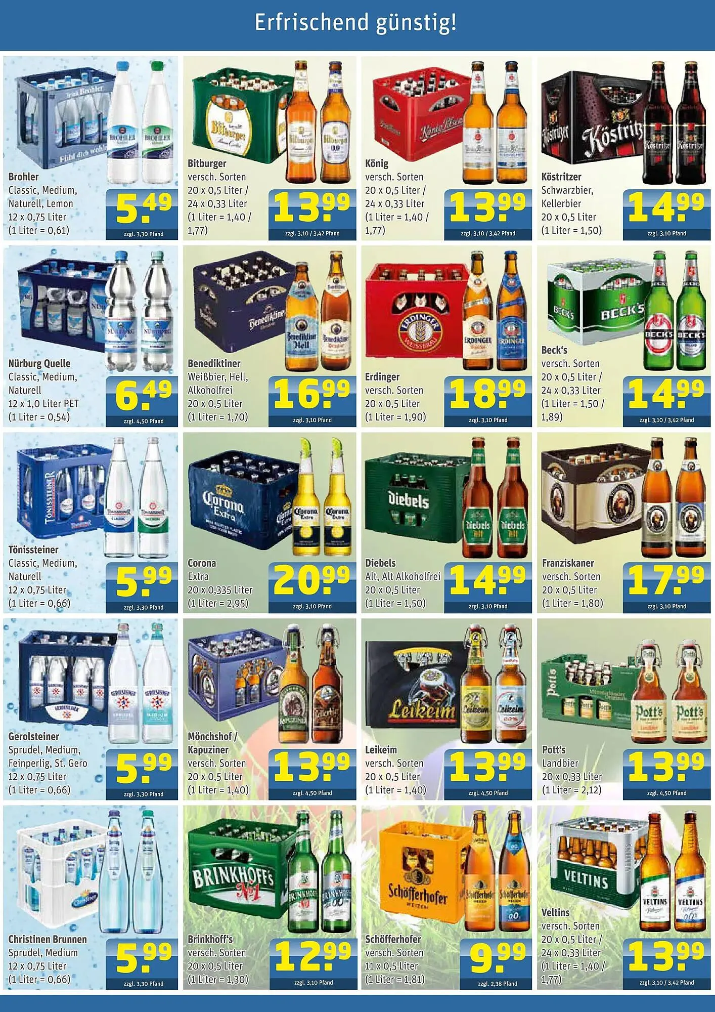 Getränke Arena Prospekt von 30. März bis 4. April 2026 - Prospekt seite 2