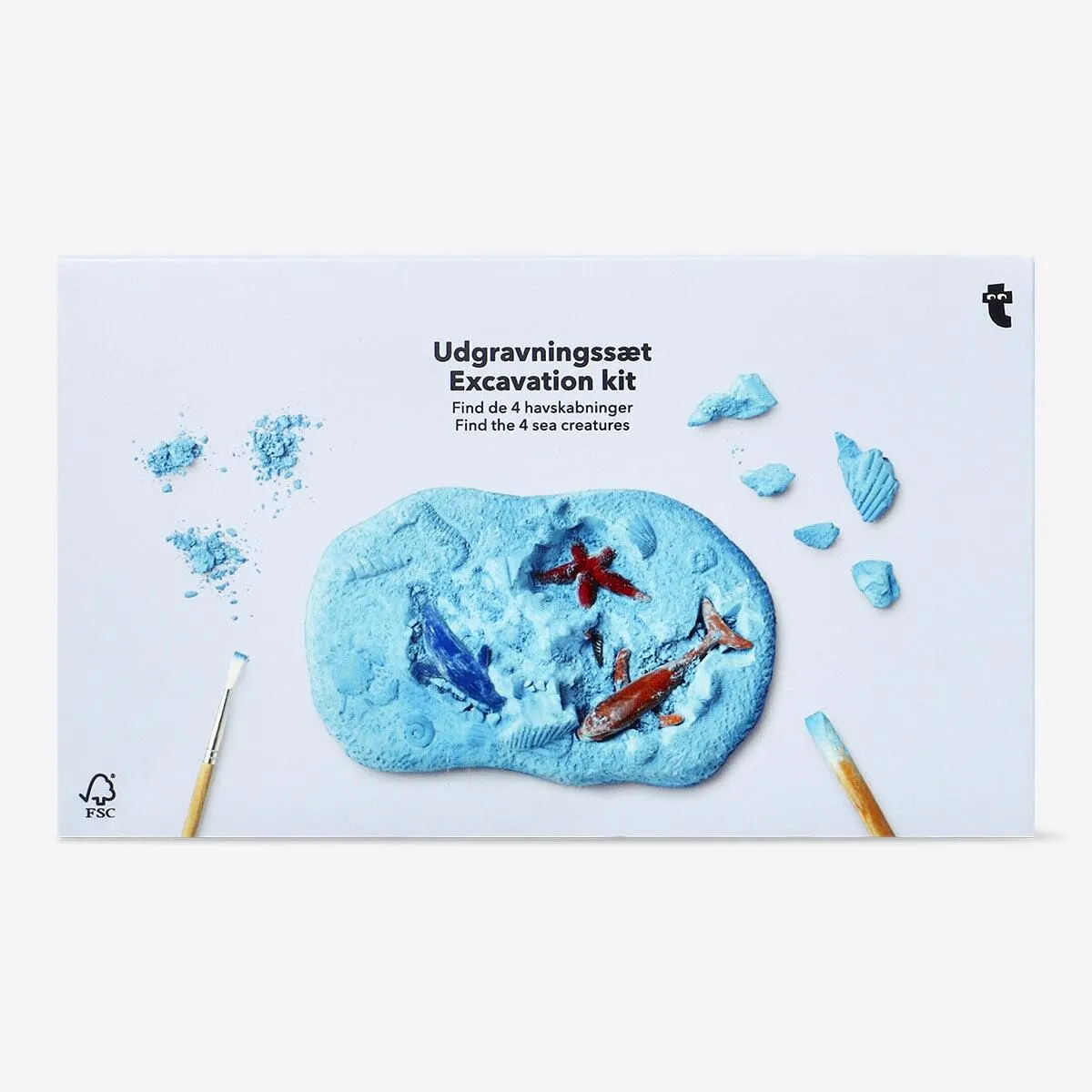 Ásatási készlet. Tengeri élőlények