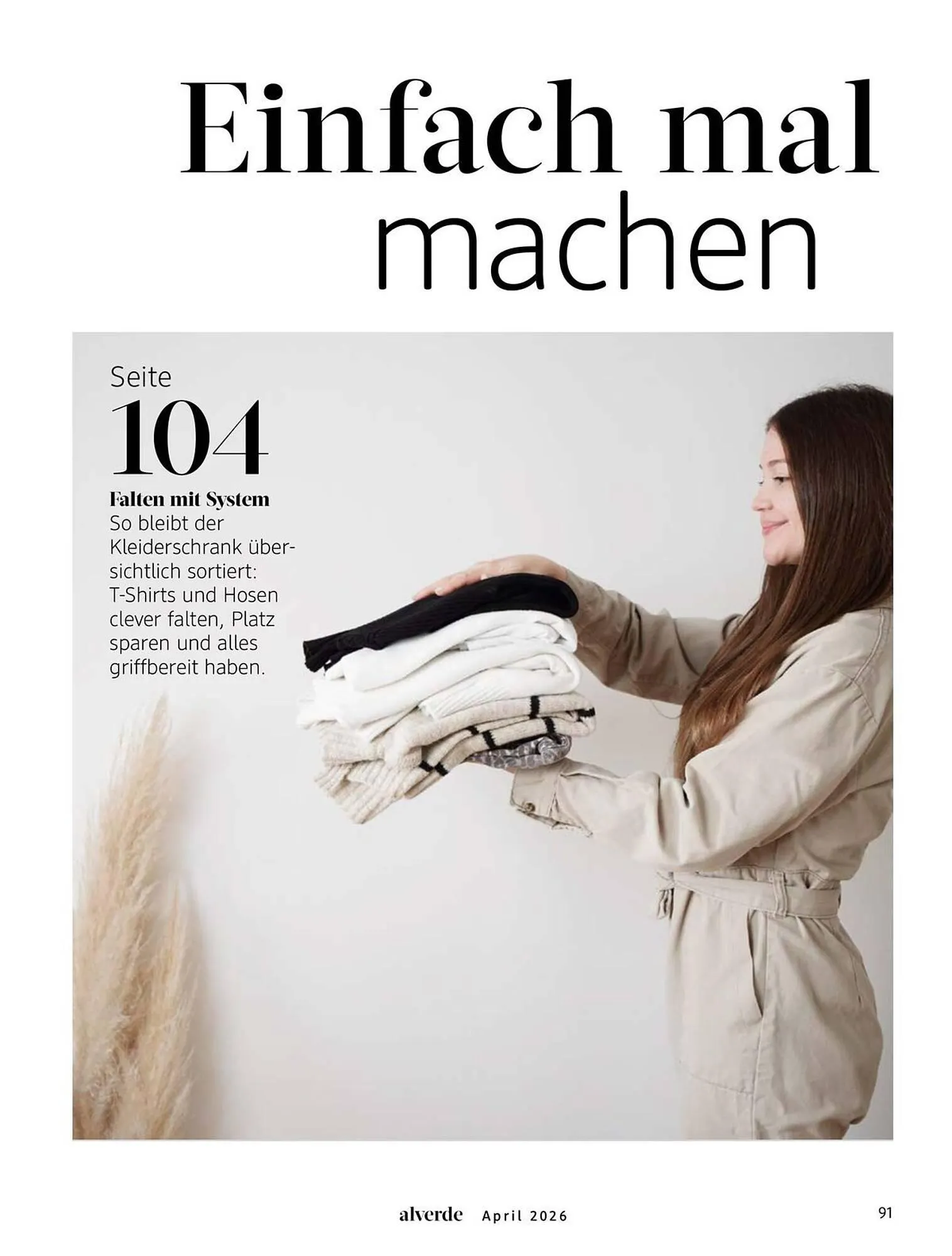 Dm drogerie Magazin von 1. April bis 30. April 2026 - Prospekt seite 91