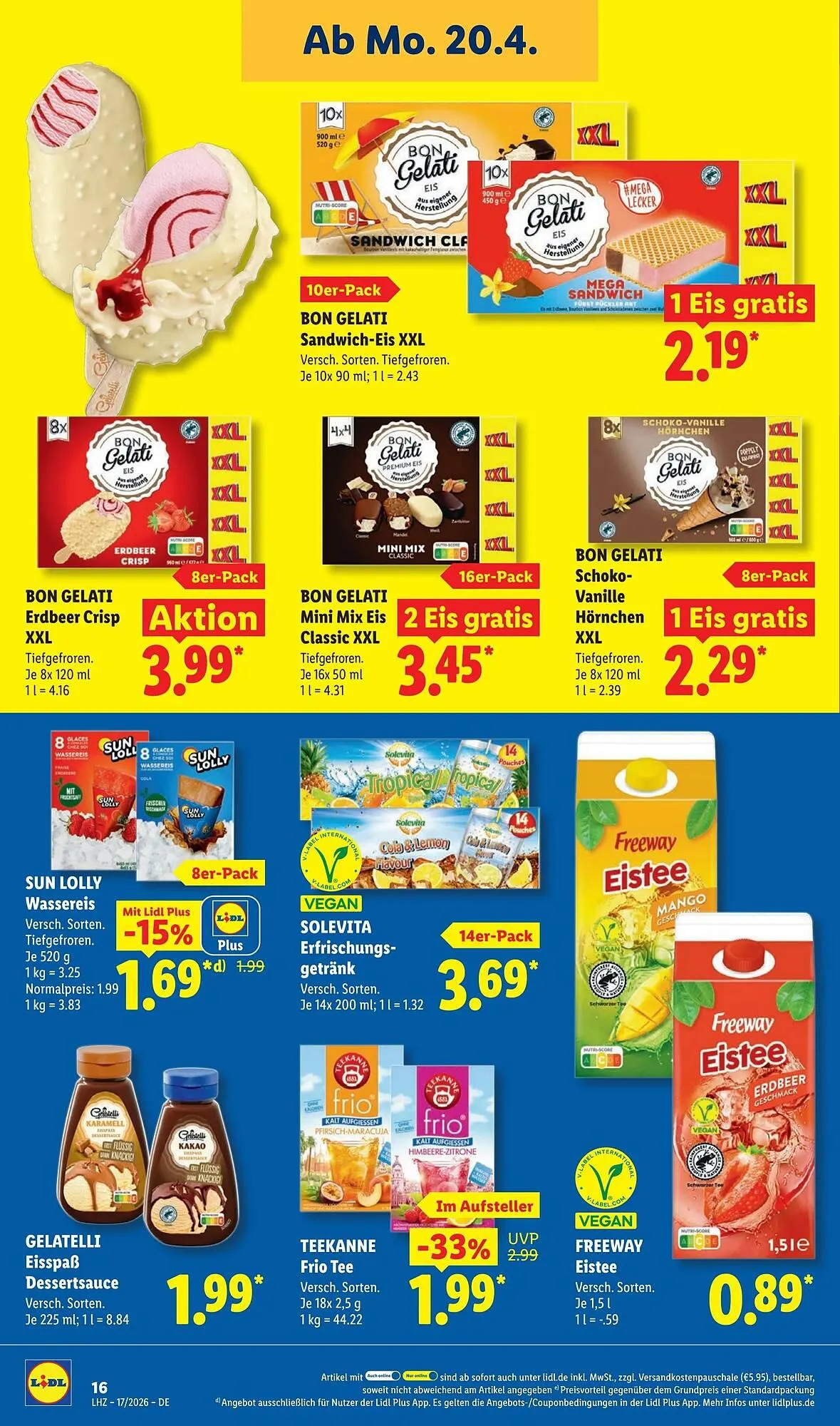 Lidl Prospekt von 20. April bis 26. April 2026 - Prospekt seite 28