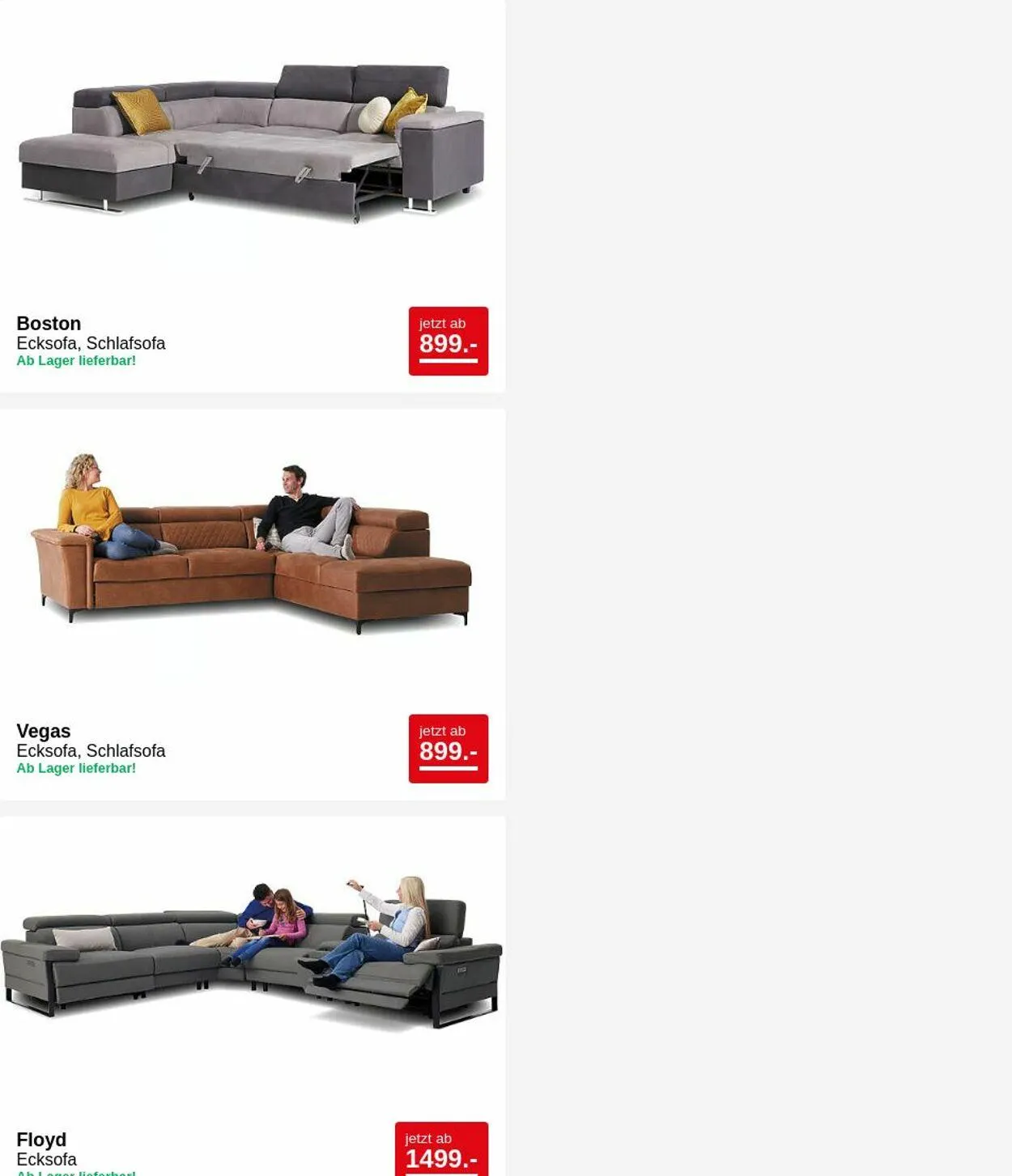 Seats and Sofas Aktueller Prospekt von 26. Mai bis 4. Juni 2025 - Prospekt seite 4