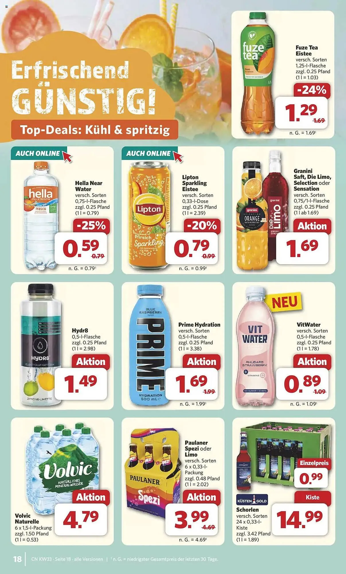 Combi Prospekt von 11. August bis 16. August 2025 - Prospekt seite 22