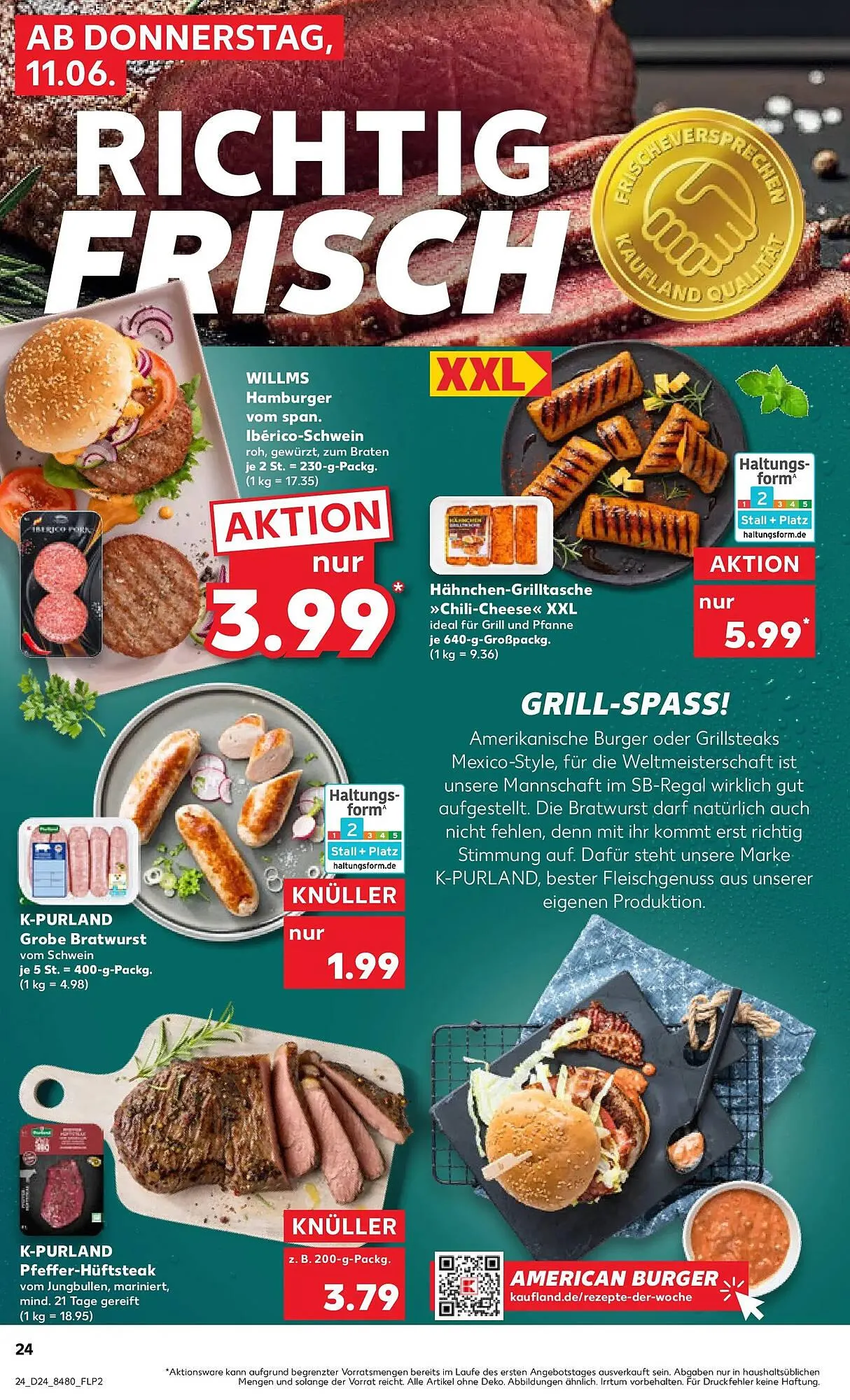 Kaufland Prospekt von 11. Juni bis 17. Juni 2026 - Prospekt seite 24