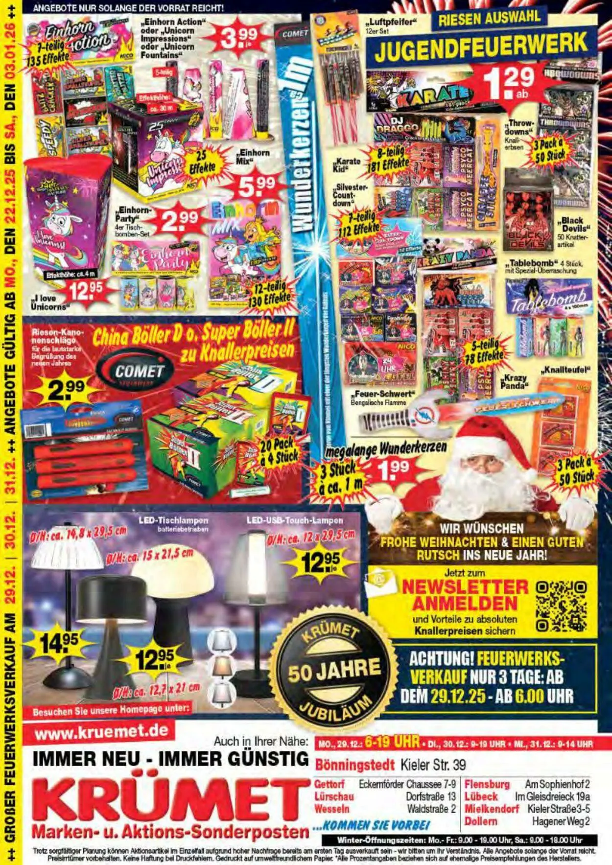 KRÜMET Aktueller Prospekt von 22. Dezember bis 3. Januar 2026 - Prospekt seite 8