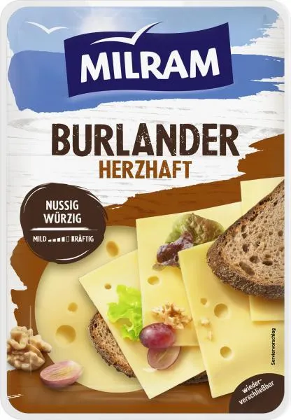 Milram Burlander Herzhaft nussig-würzig 150 g