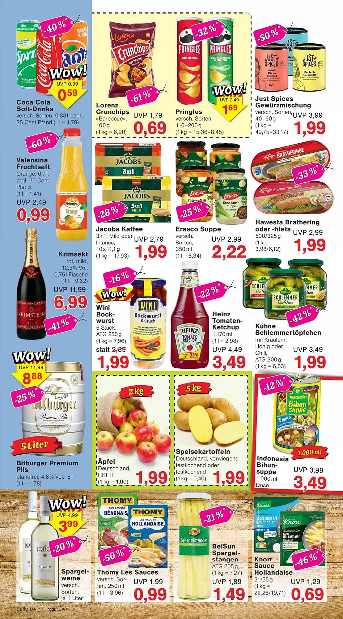 Wiglo Wunderland Prospekt von 30. März bis 4. April 2026 - Prospekt seite 4