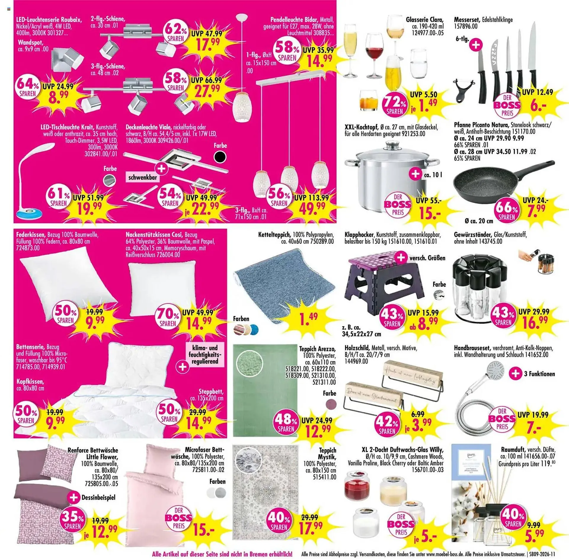 Möbel Boss Prospekt von 21. Februar bis 27. Februar 2026 - Prospekt seite 11