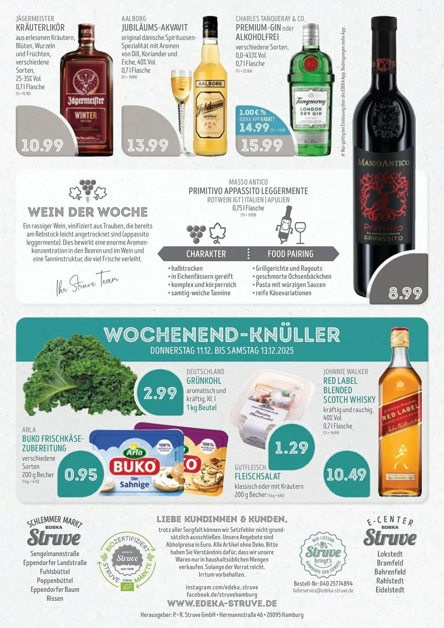 Edeka Struve Prospekt von 8. Dezember bis 13. Dezember 2025 - Prospekt seite 16