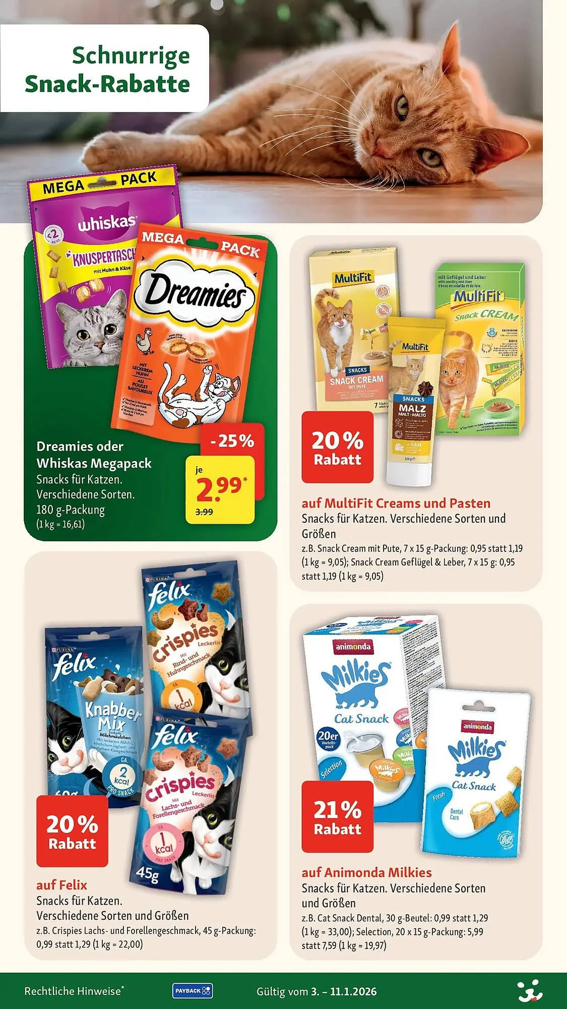 Fressnapf Prospekt von 2. Januar bis 11. Januar 2026 - Prospekt seite 10