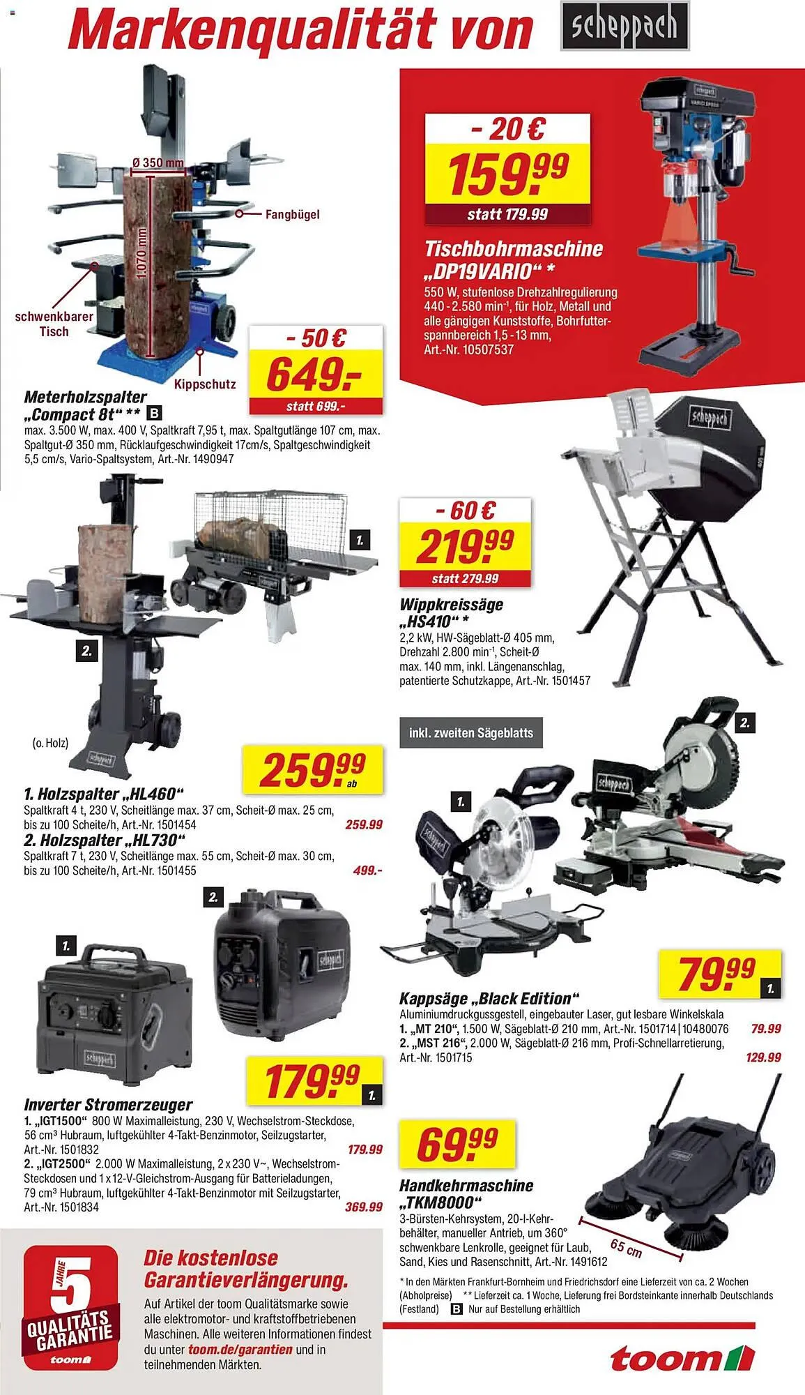 Toom Baumarkt Prospekt von 25. April bis 1. Mai 2026 - Prospekt seite 23
