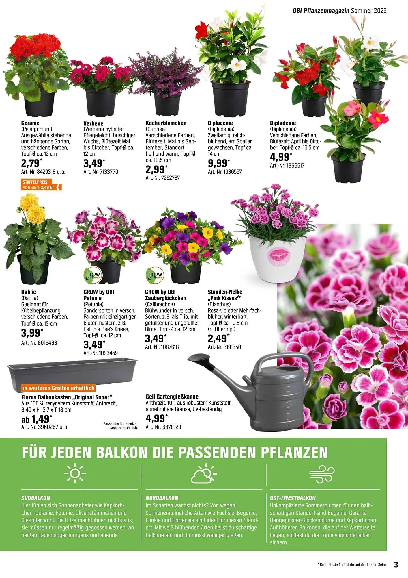 OBI Prospekt von 5. Mai bis 26. Mai 2025 - Prospekt seite 3