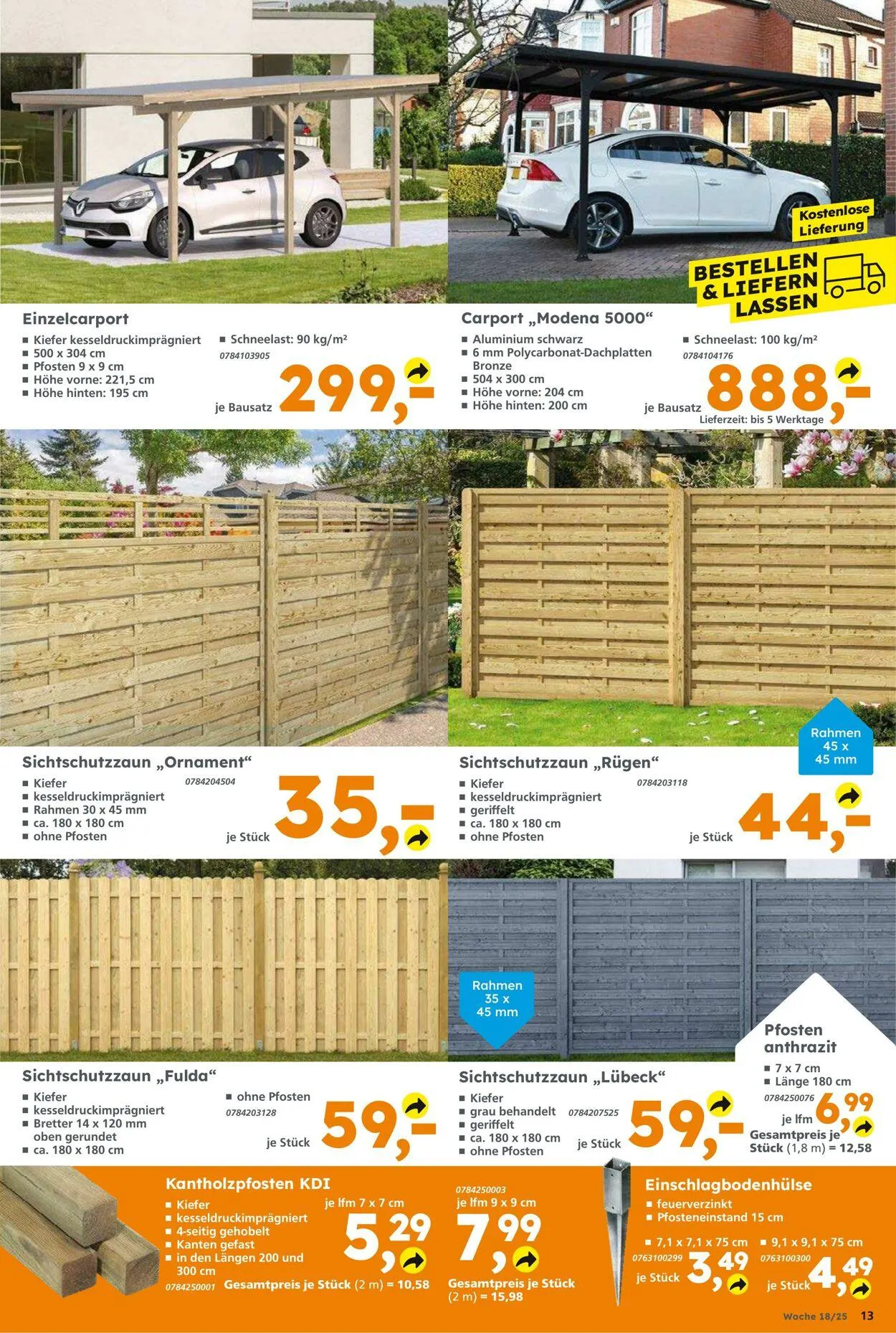 Globus Baumarkt Aktueller Prospekt von 27. April bis 3. Mai 2025 - Prospekt seite 13